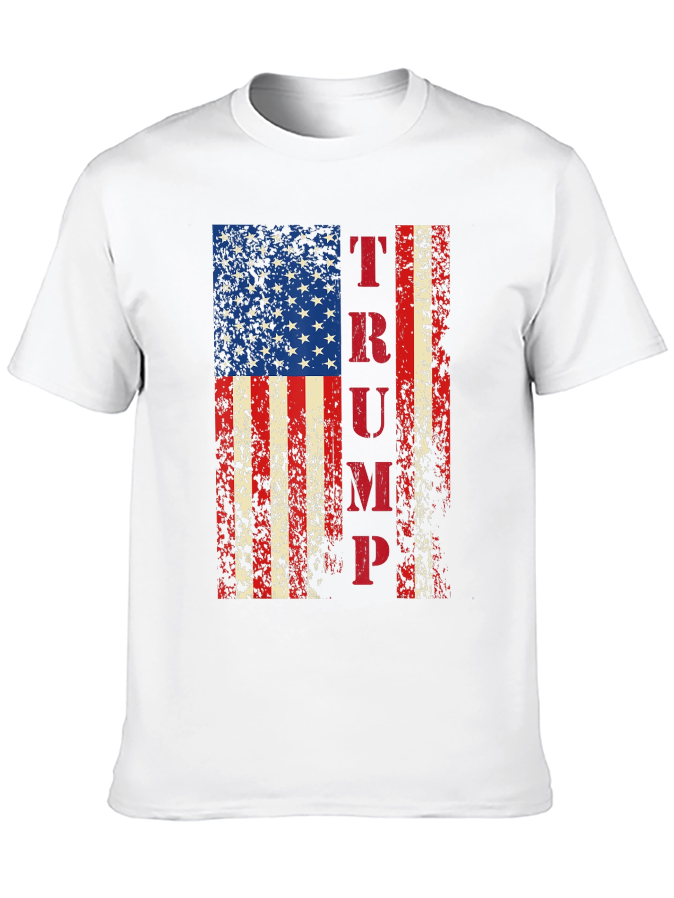 Trump Flag T-Shirt - Patriotic USA Tee