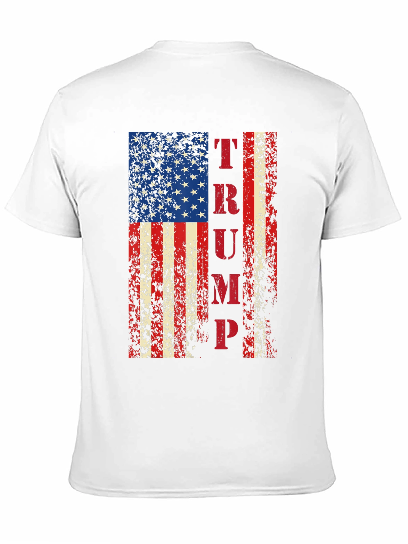 Trump Flag T-Shirt - Patriotic USA Tee