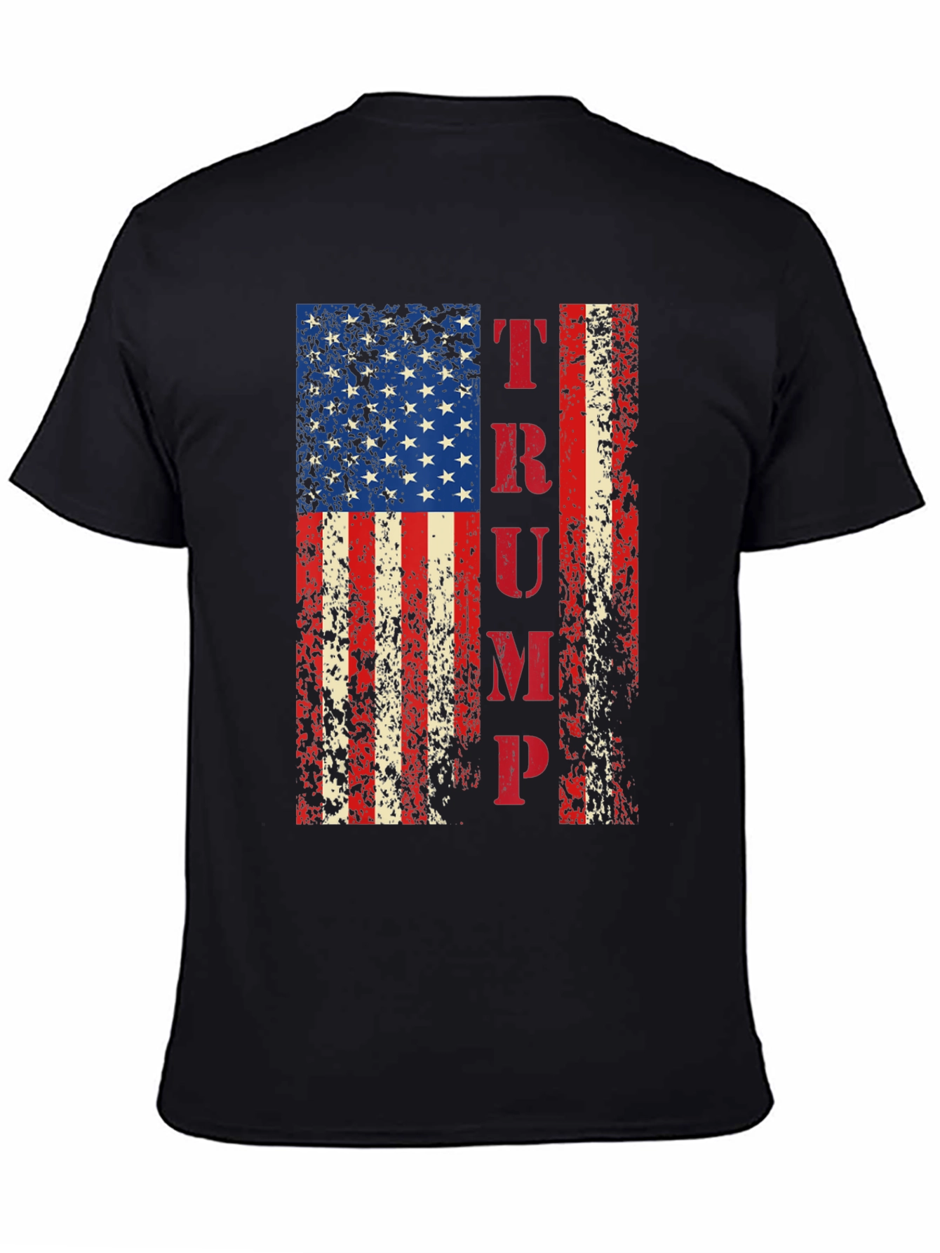 Trump Flag T-Shirt - Patriotic USA Tee