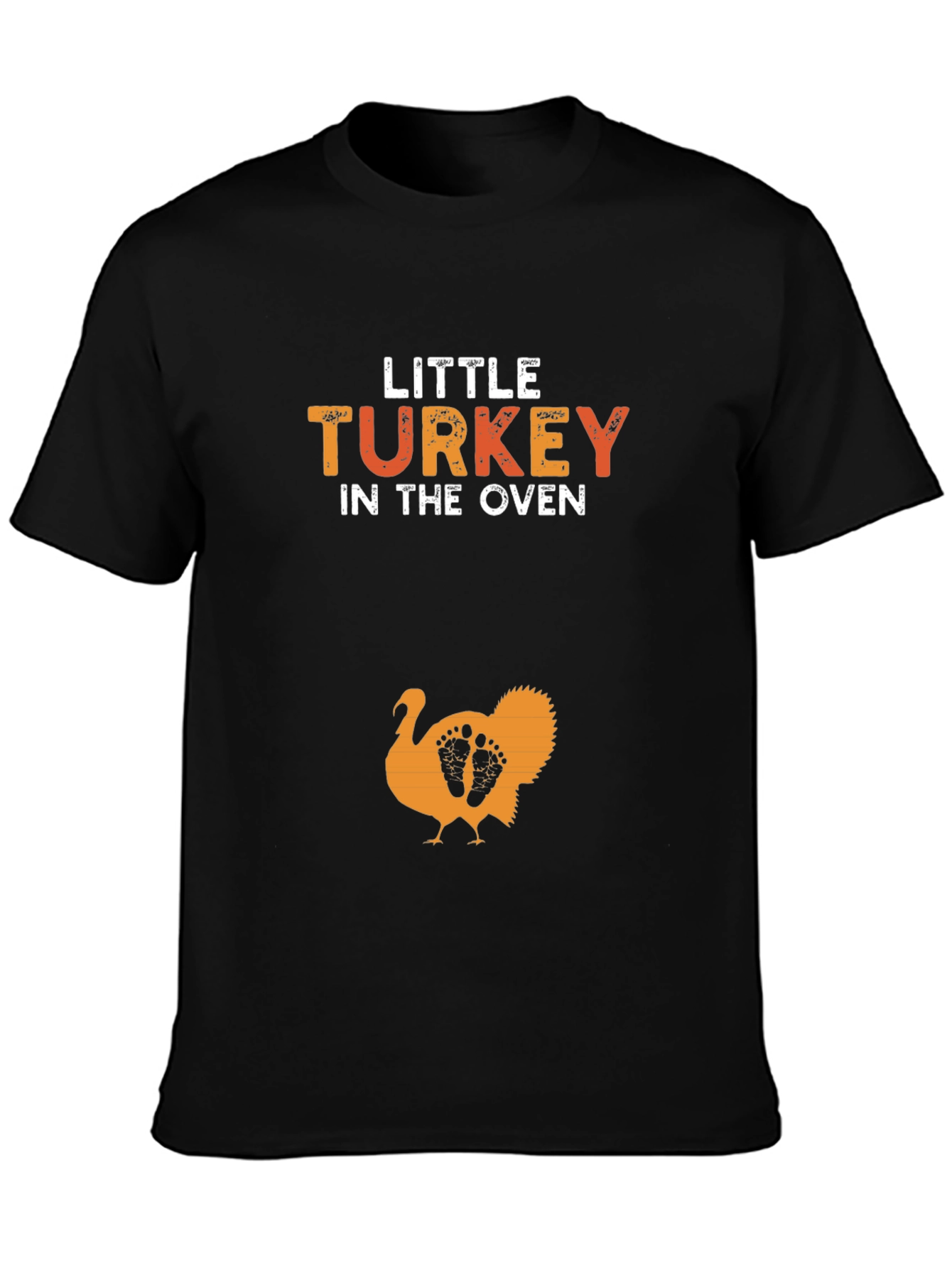 Little Turkey in the Oven Pregnancy Tee