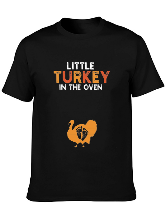 Little Turkey in the Oven Pregnancy Tee