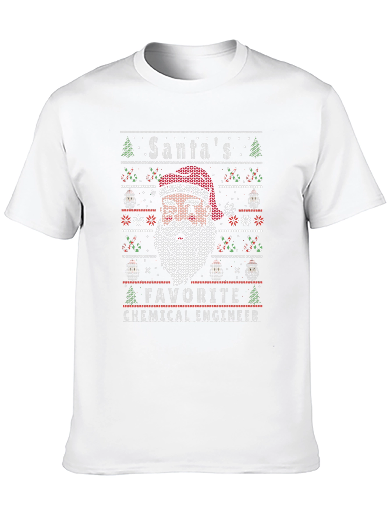 Santas Favorite Chemical Engineer Ugly Christmas Sweater T-Shirt