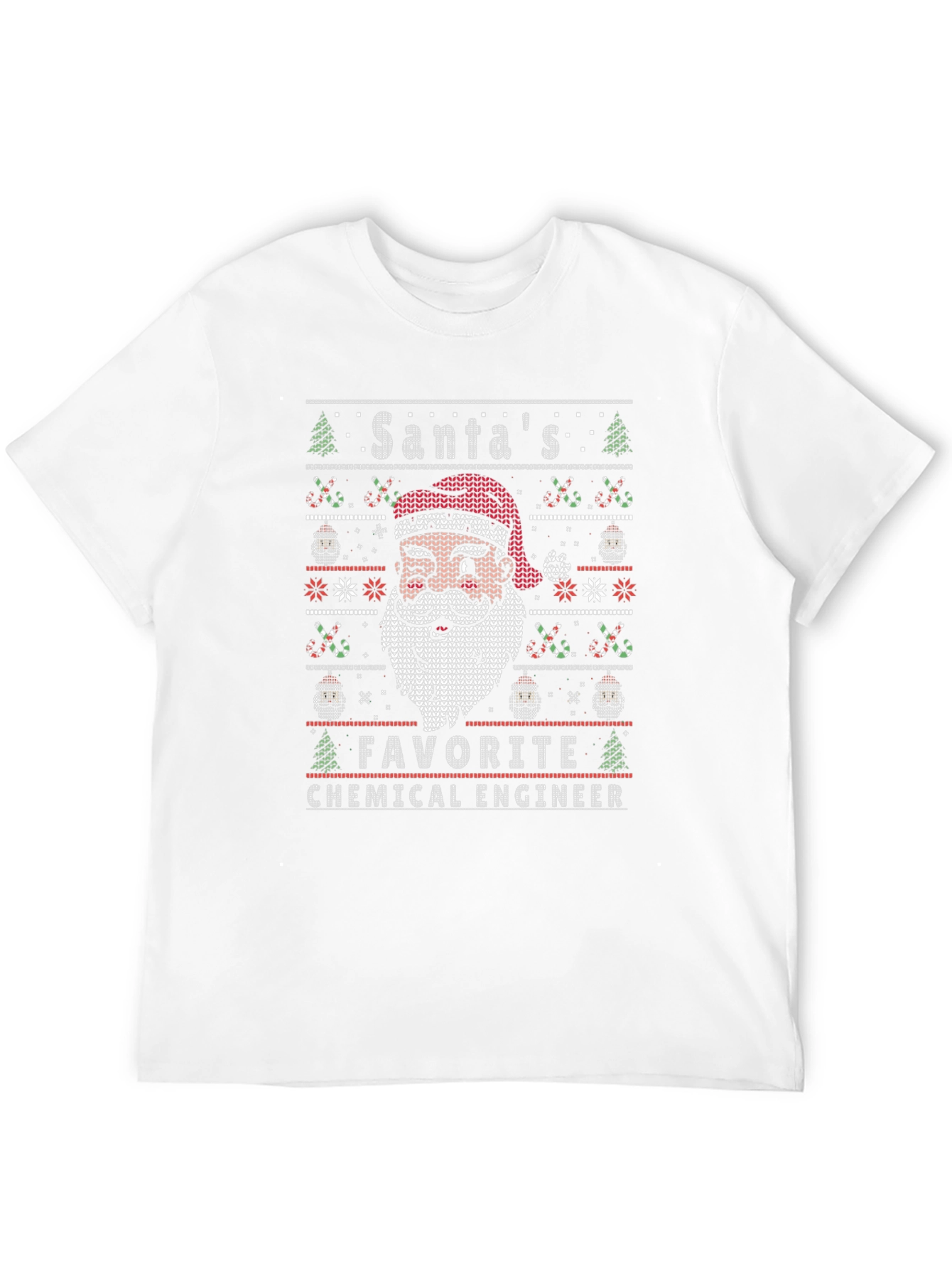 Santas Favorite Chemical Engineer Ugly Christmas Sweater T-Shirt