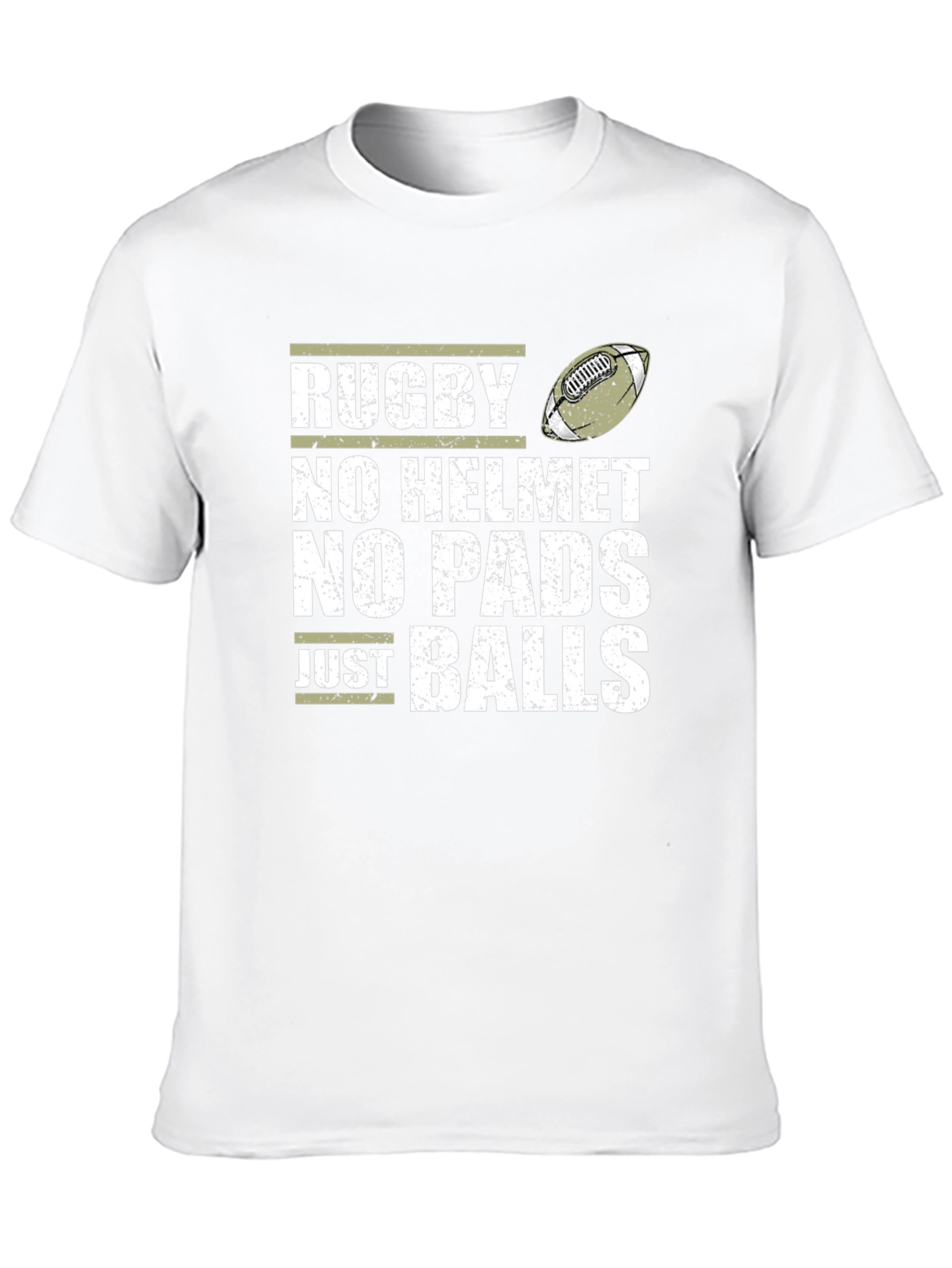Rugby No Helmet No Pads T-Shirt