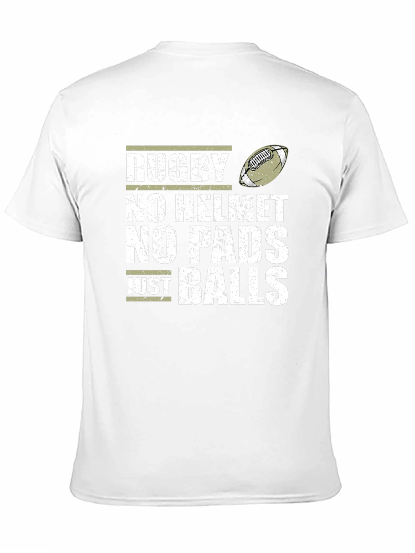 Rugby No Helmet No Pads T-Shirt