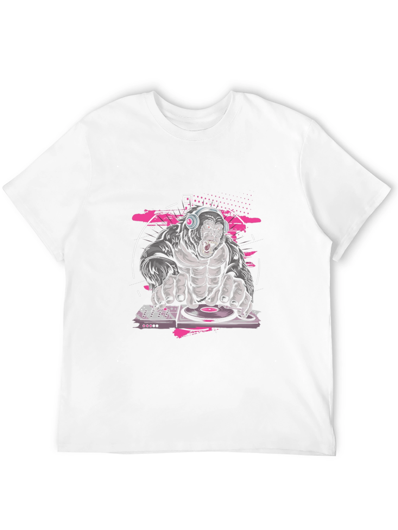 DJ Gorilla Black T-Shirt