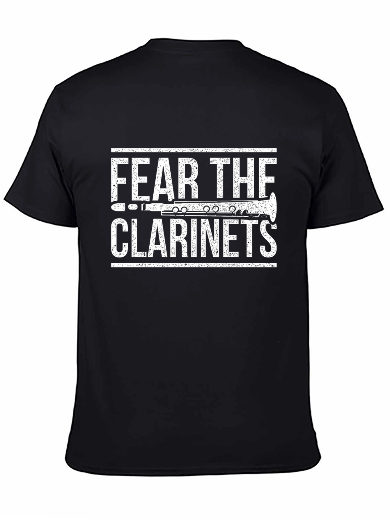 Fear The Clarinets T-Shirt - Musician Humor Tee