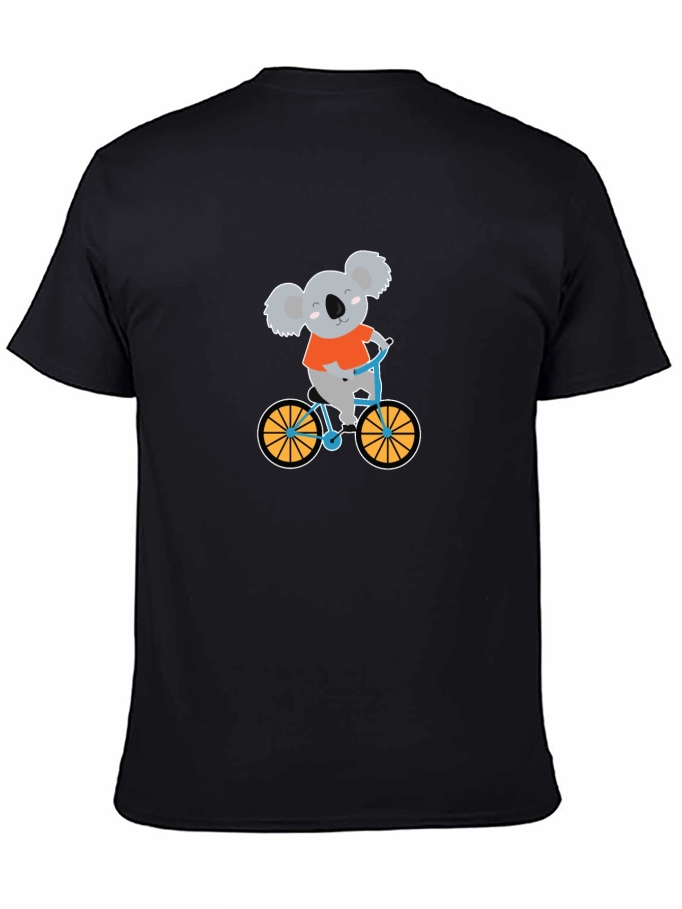 Koala Bear on Bike Graphic T-Shirt