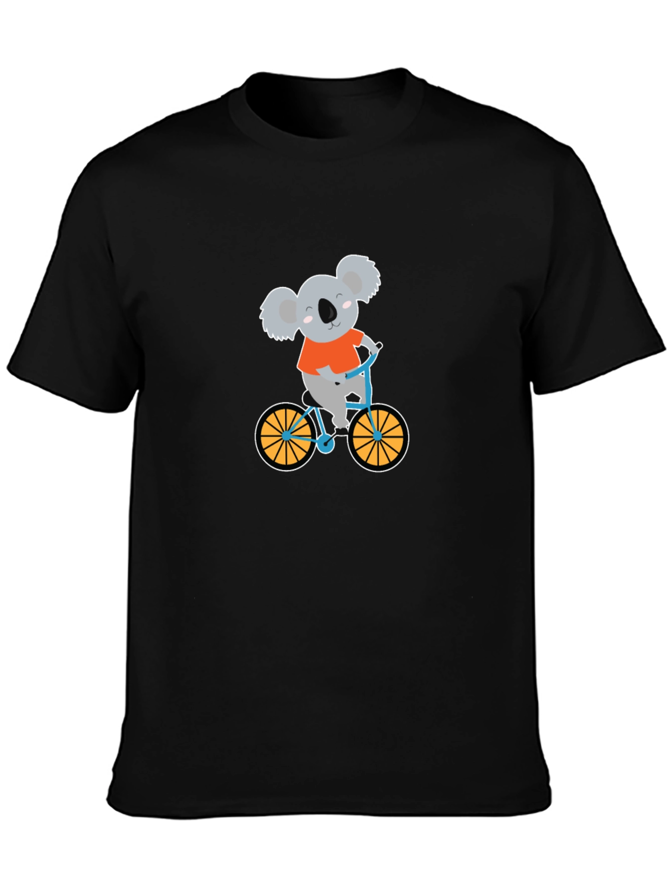 Koala Bear on Bike Graphic T-Shirt