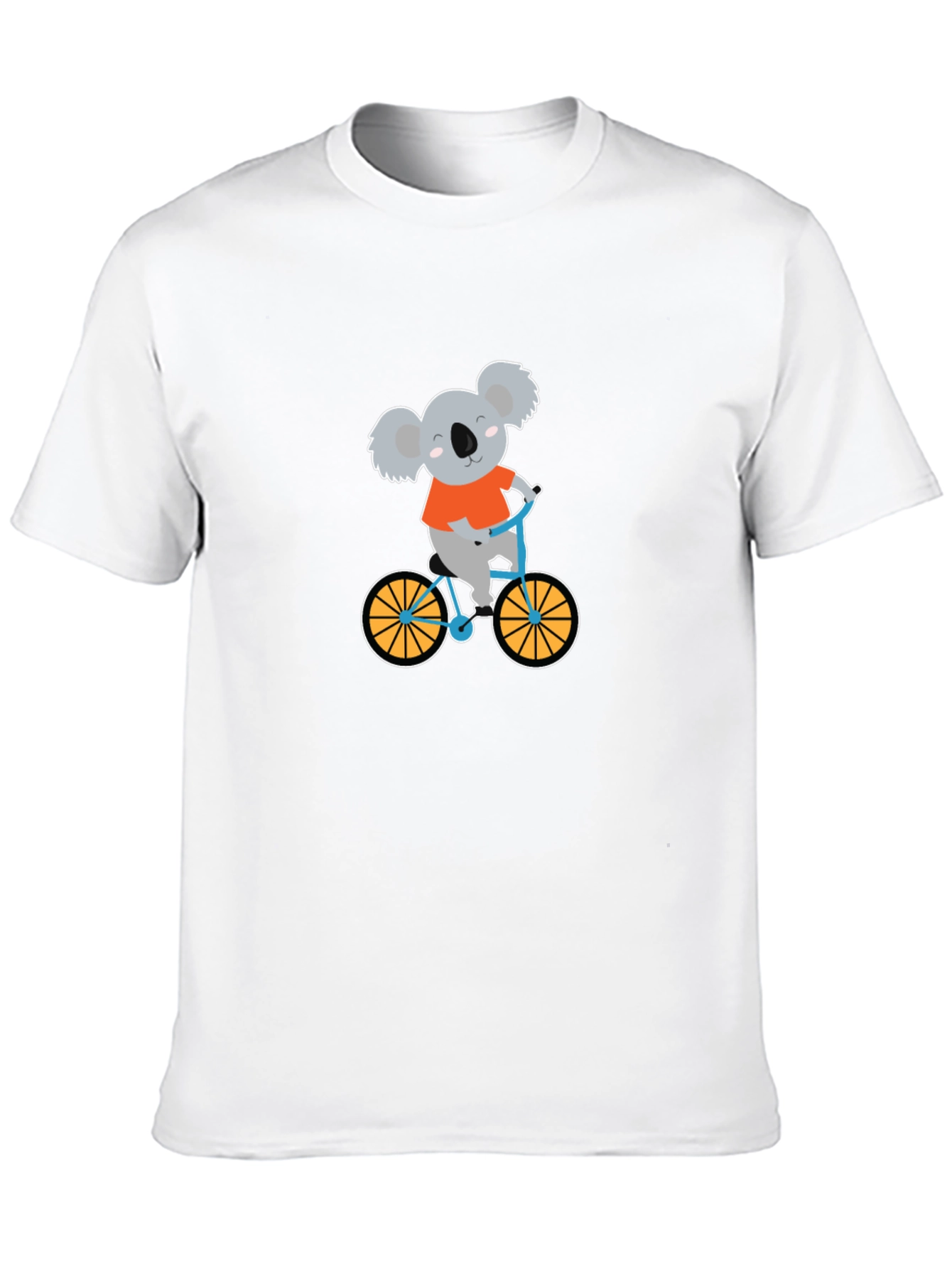 Koala Bear on Bike Graphic T-Shirt
