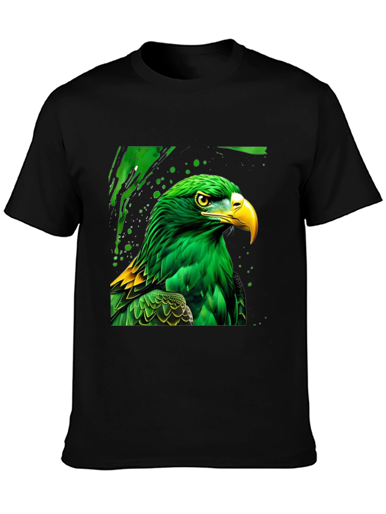 Green Eagle Graphic Tee - Stylish Mens T-Shirt