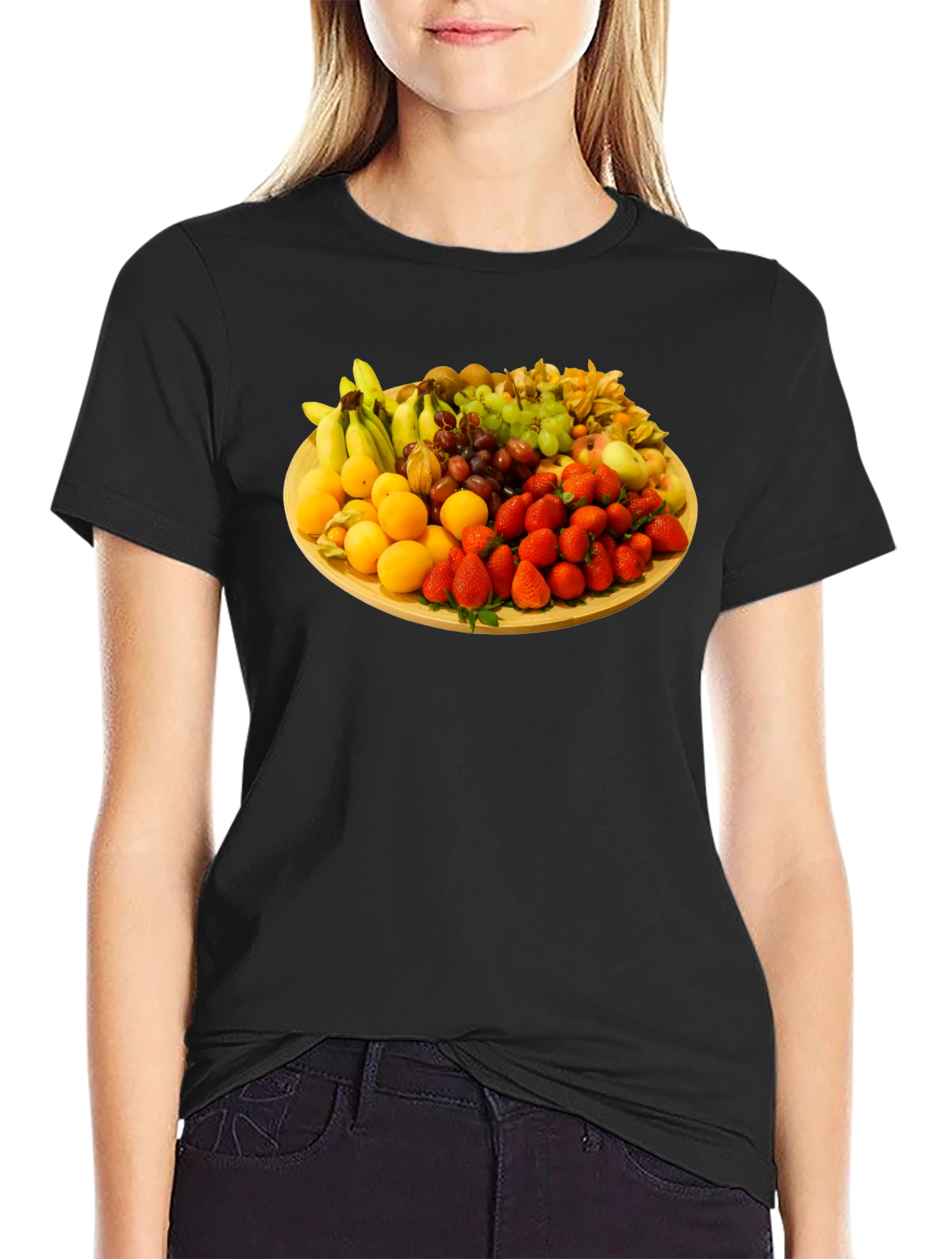 Fruit Platter Graphic T-Shirt - Unique Design