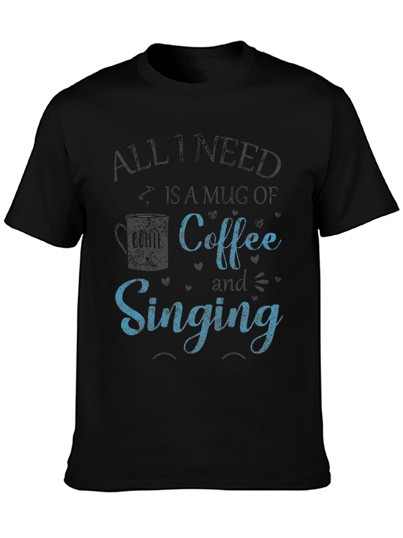 Coffee & Singing Graphic Tee