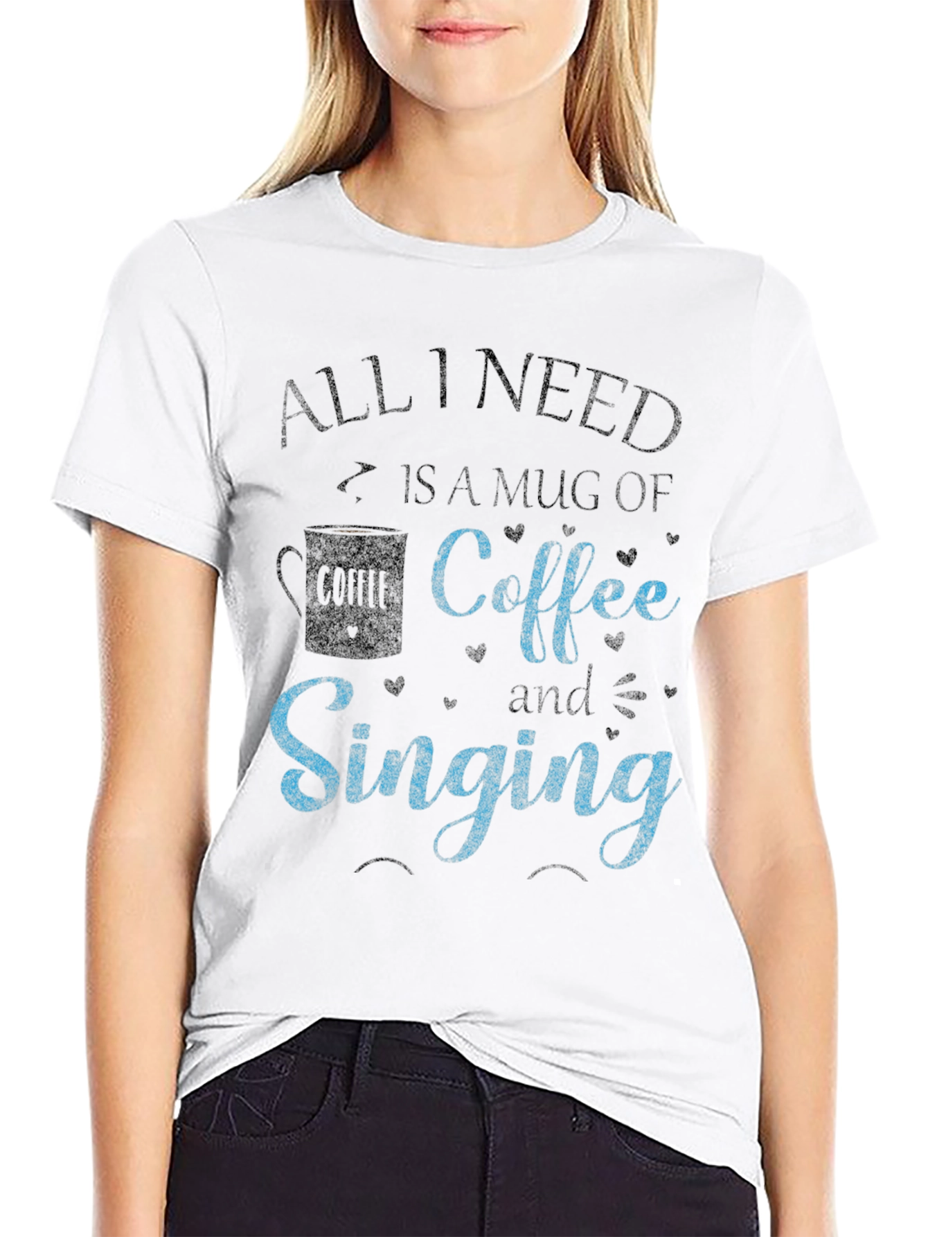 Coffee & Singing Graphic Tee