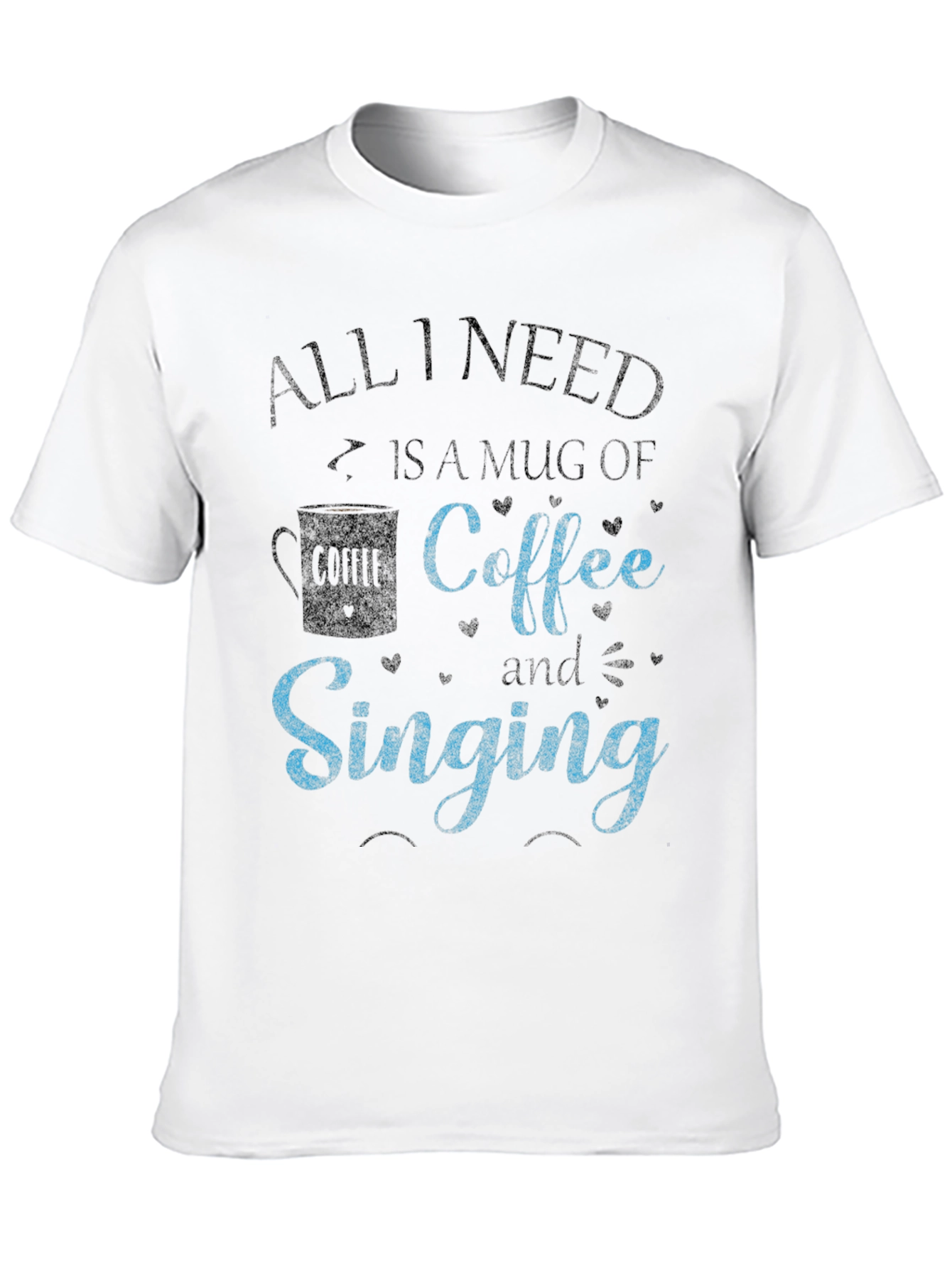 Coffee & Singing Graphic Tee