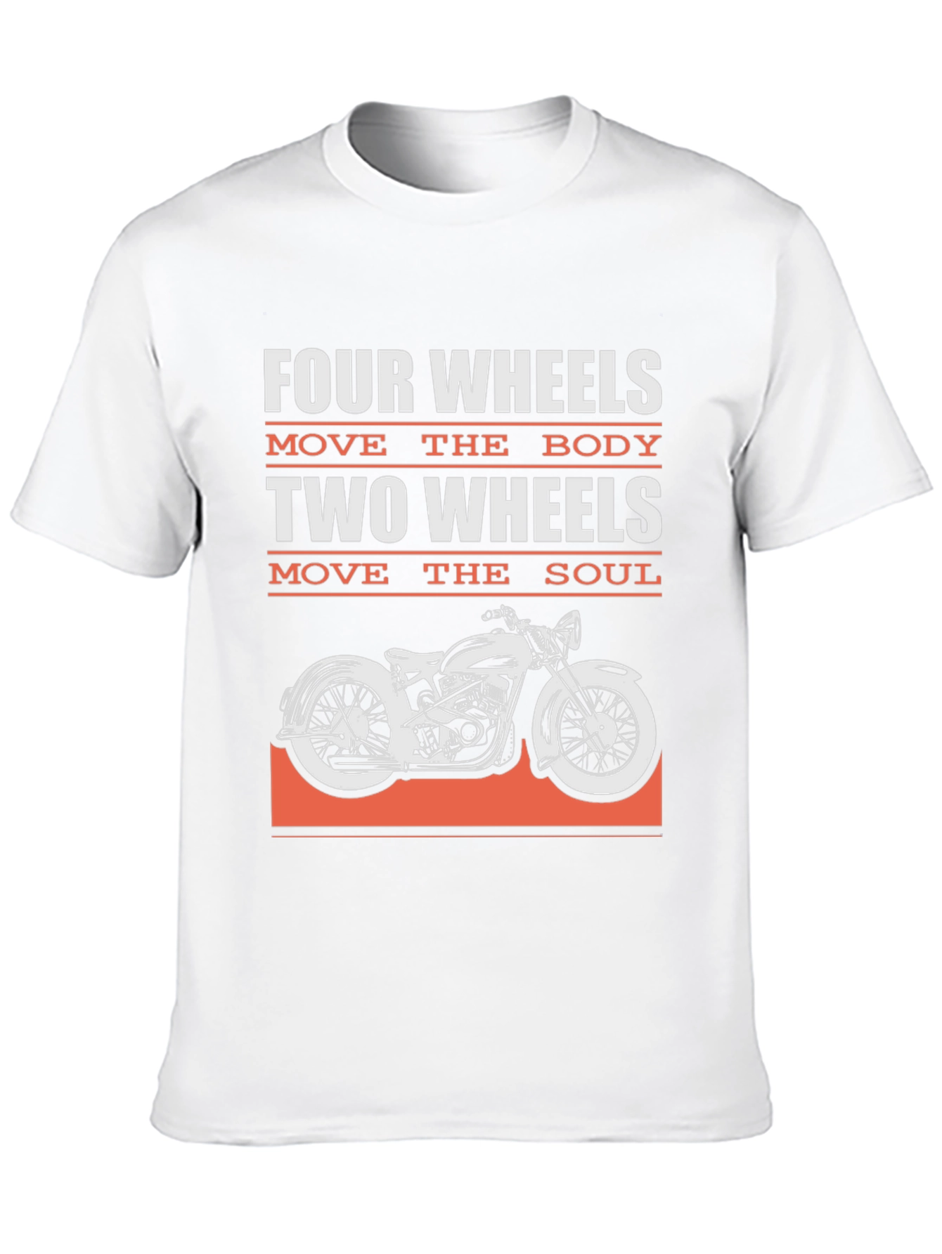 Two Wheels Move the Soul Graphic Tee