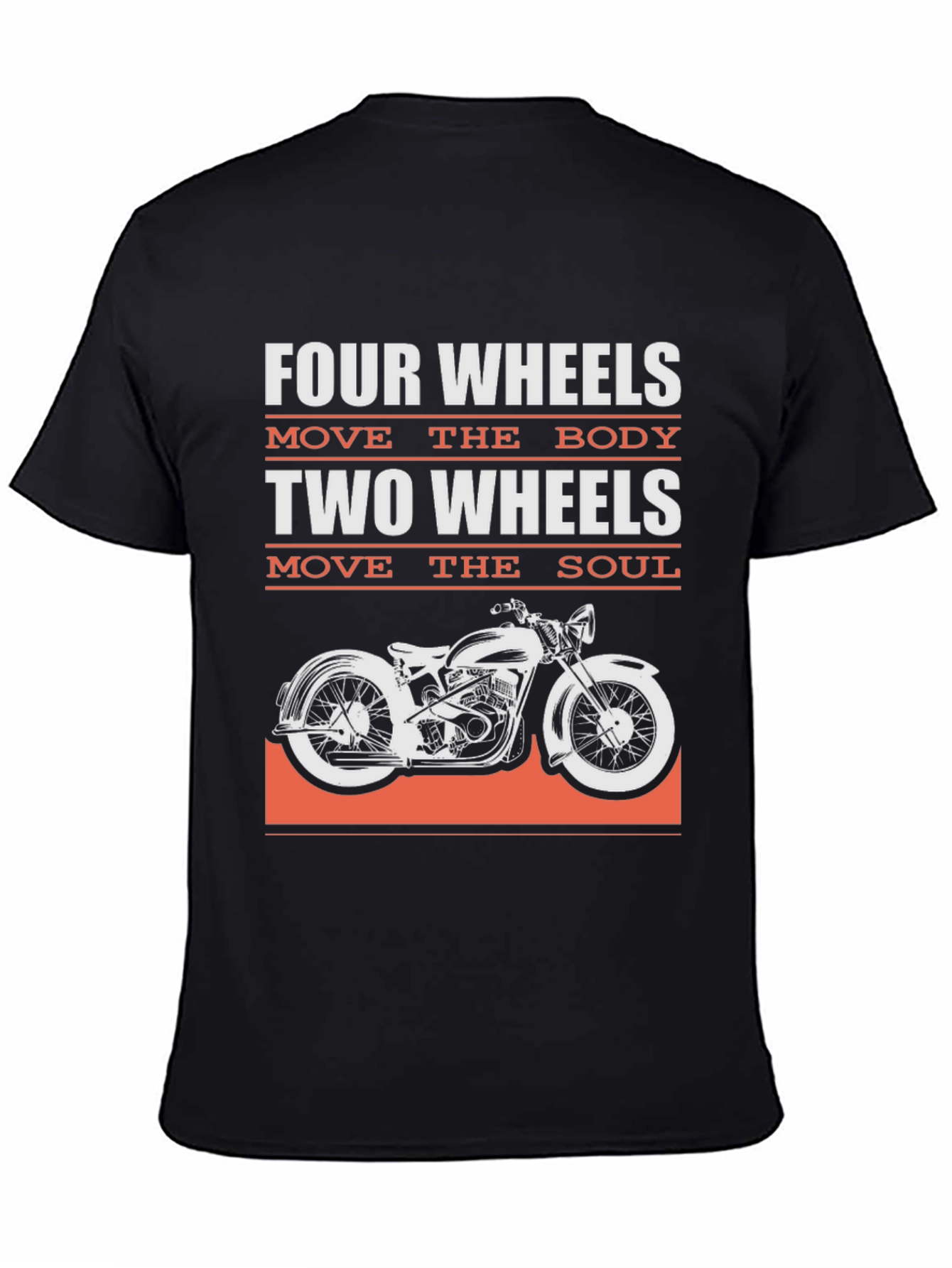 Two Wheels Move the Soul Graphic Tee