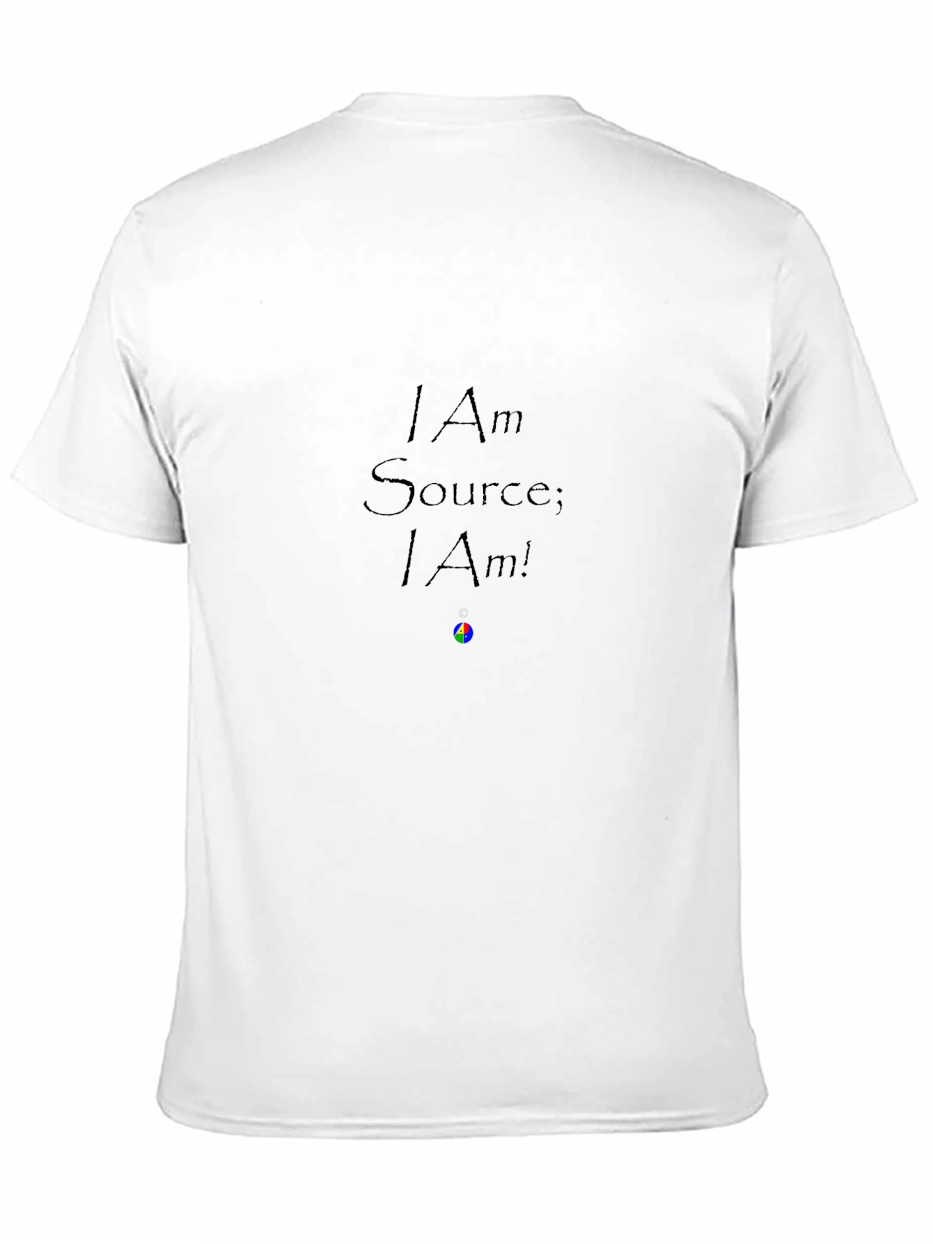 I Am Source Black T-Shirt