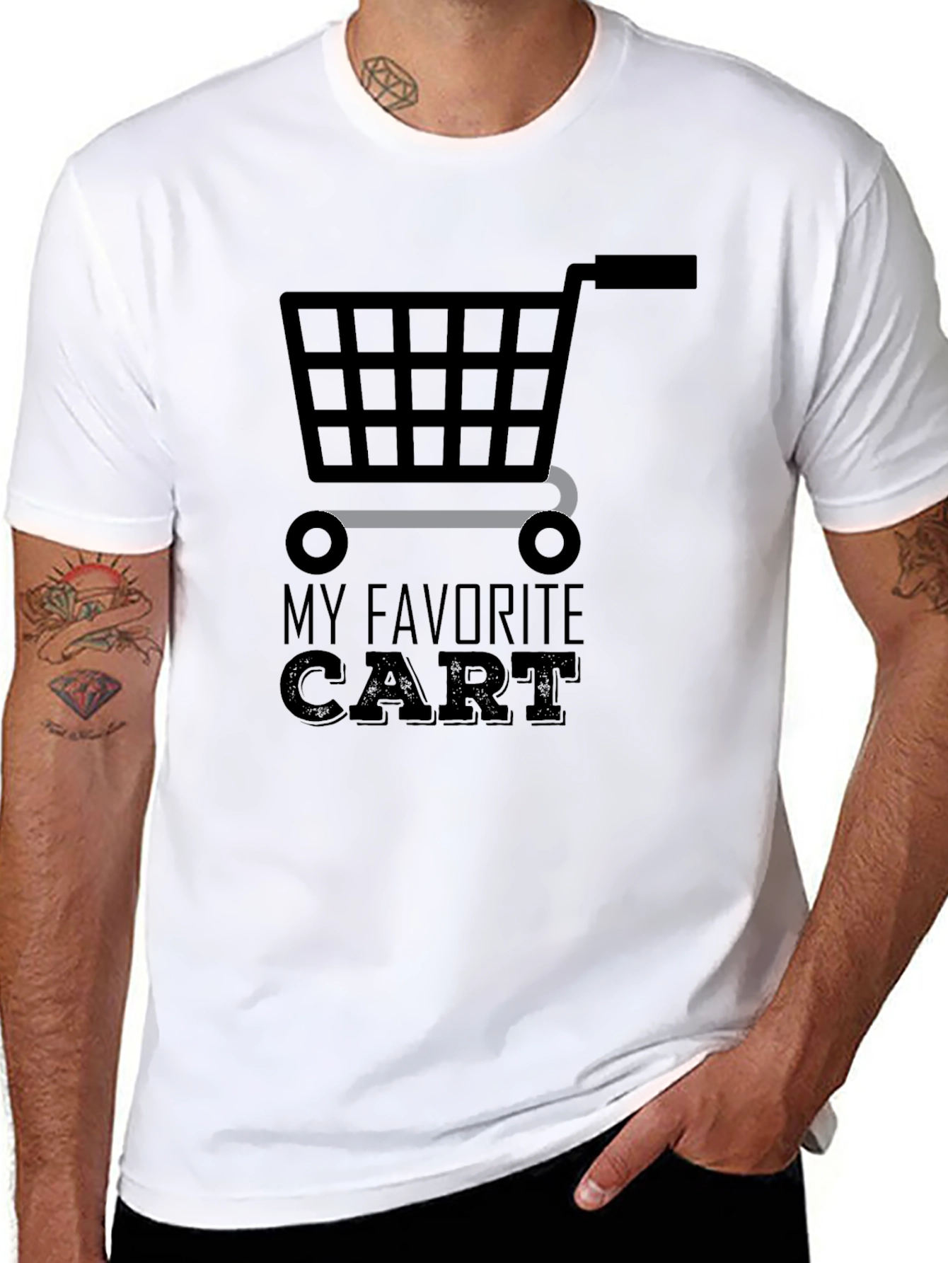My Favorite Cart Graphic Tee - Unisex