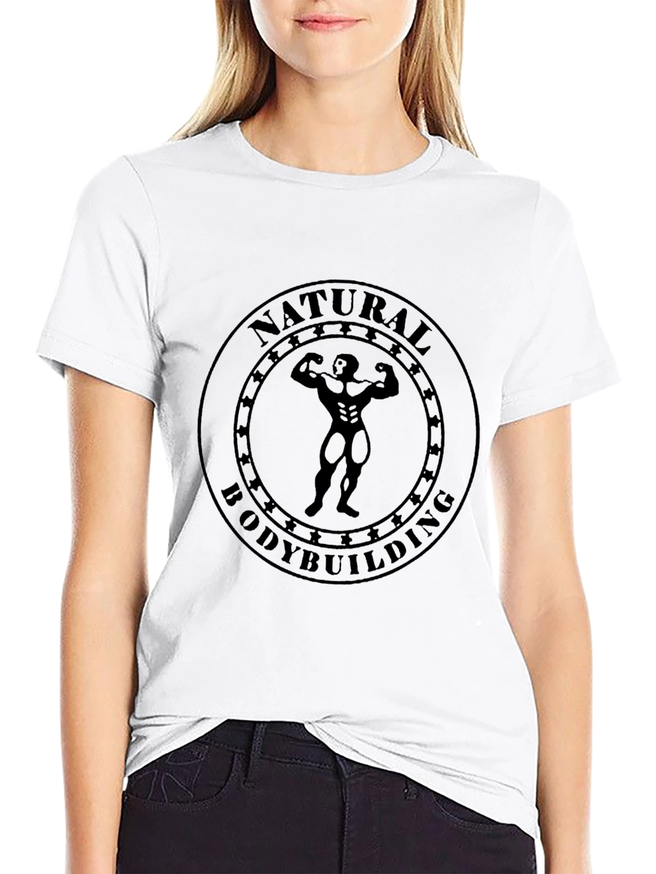 Natural Bodybuilding Black T-Shirt