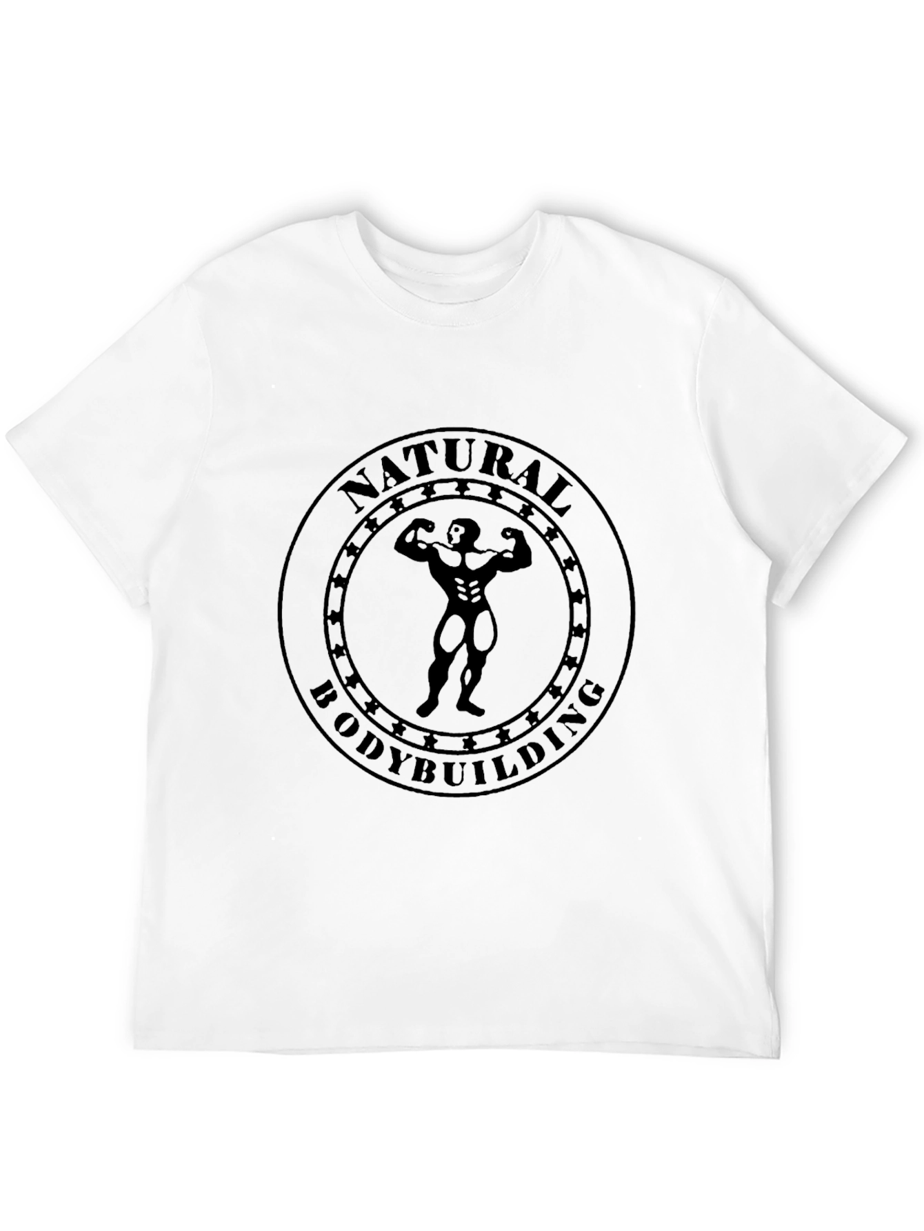 Natural Bodybuilding Black T-Shirt