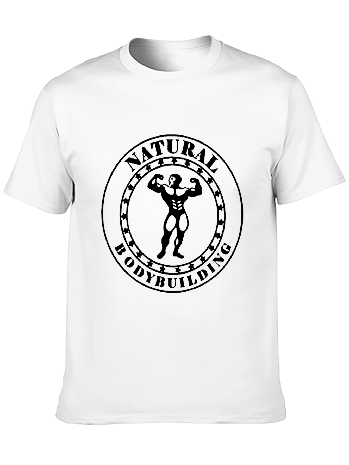 Natural Bodybuilding Black T-Shirt