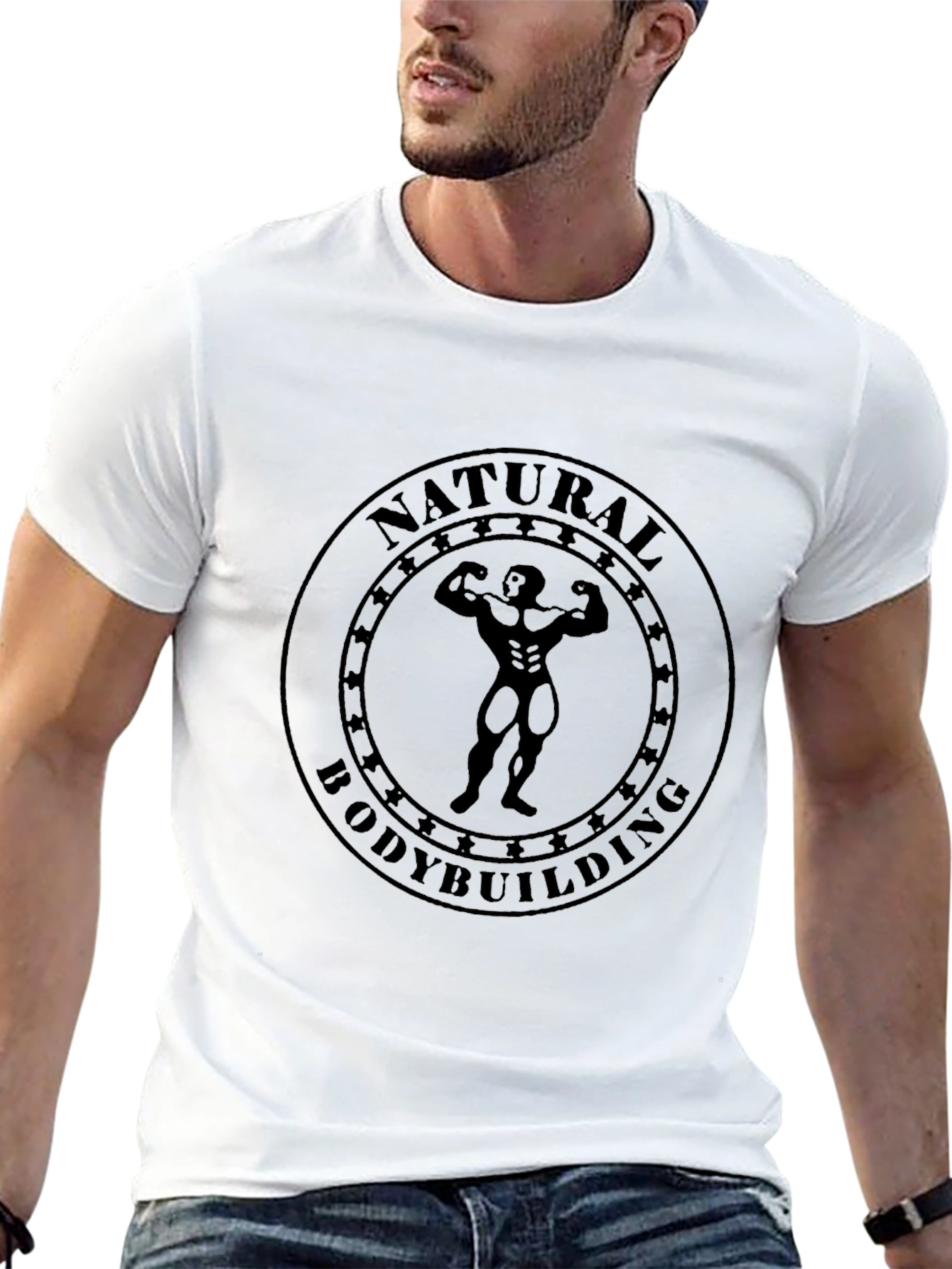 Natural Bodybuilding Black T-Shirt