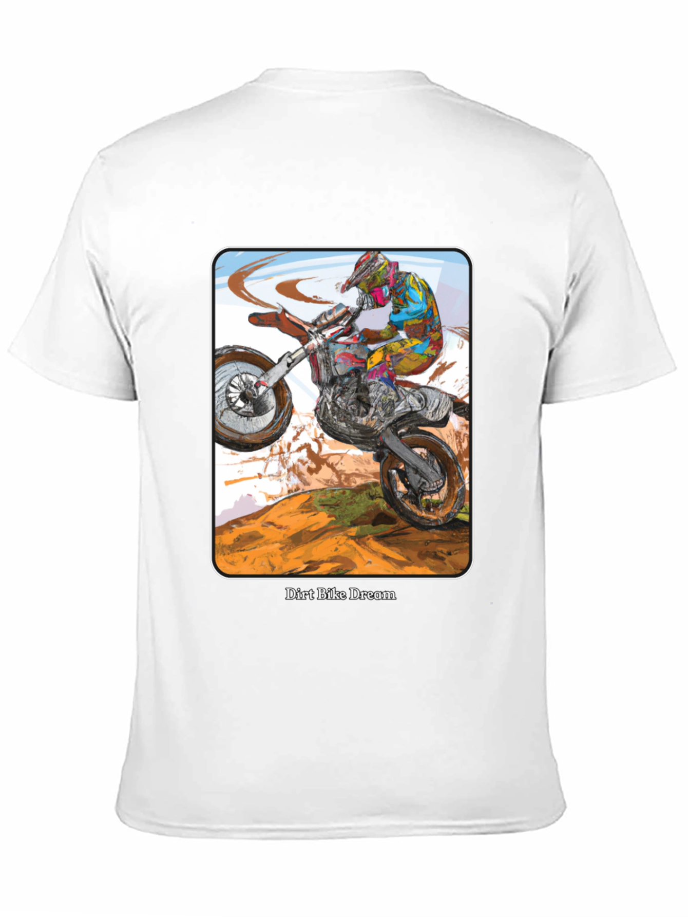 Dirt Bike Dream T-Shirt - Motocross Rider Design