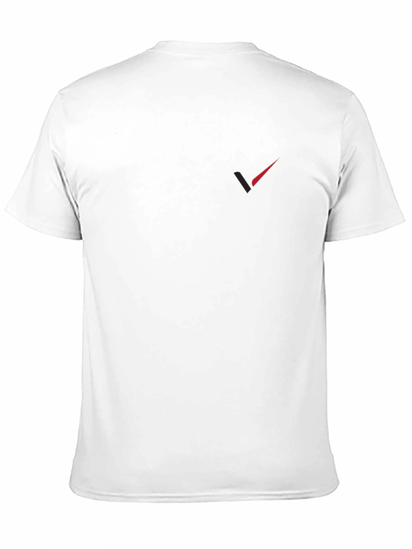 Mens Black Short Sleeve T-Shirt with Logo