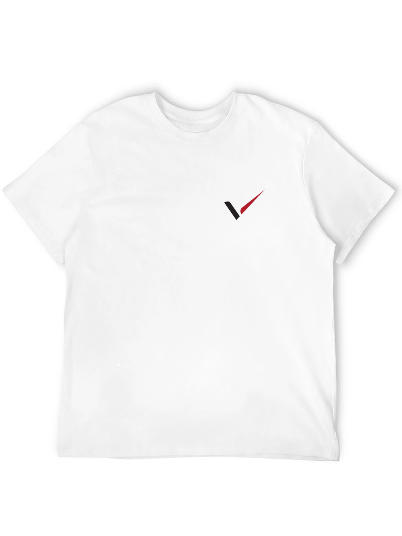 Mens Black Short Sleeve T-Shirt with Logo