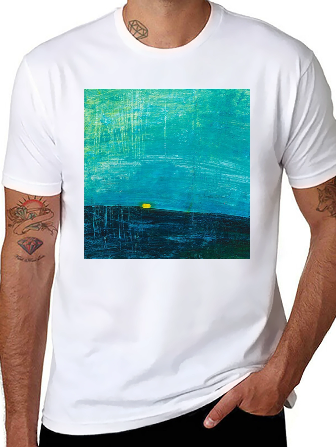 Abstract Art T-Shirt - Bold Graphic Print