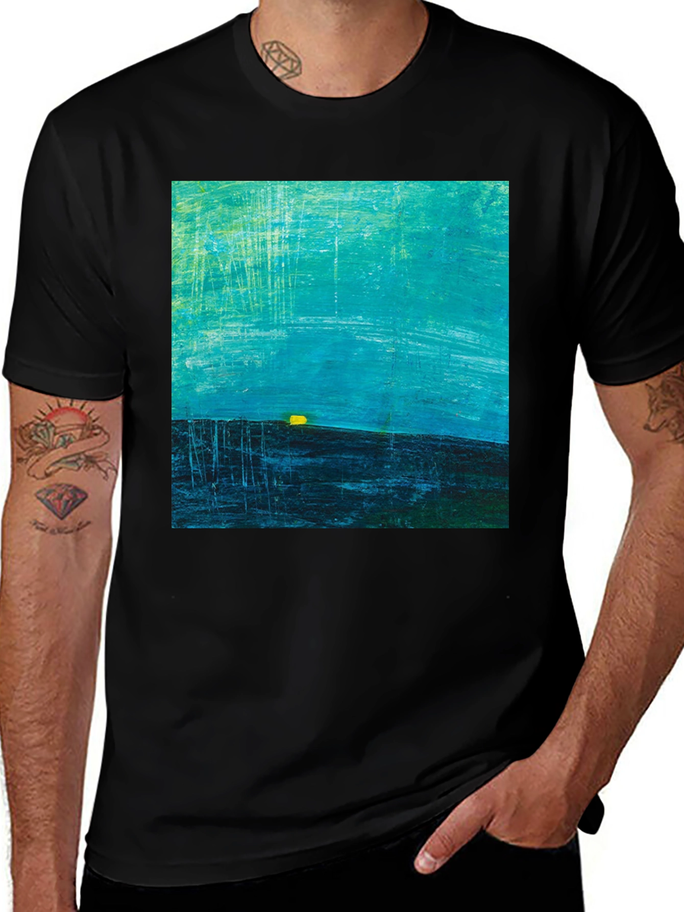 Abstract Art T-Shirt - Bold Graphic Print