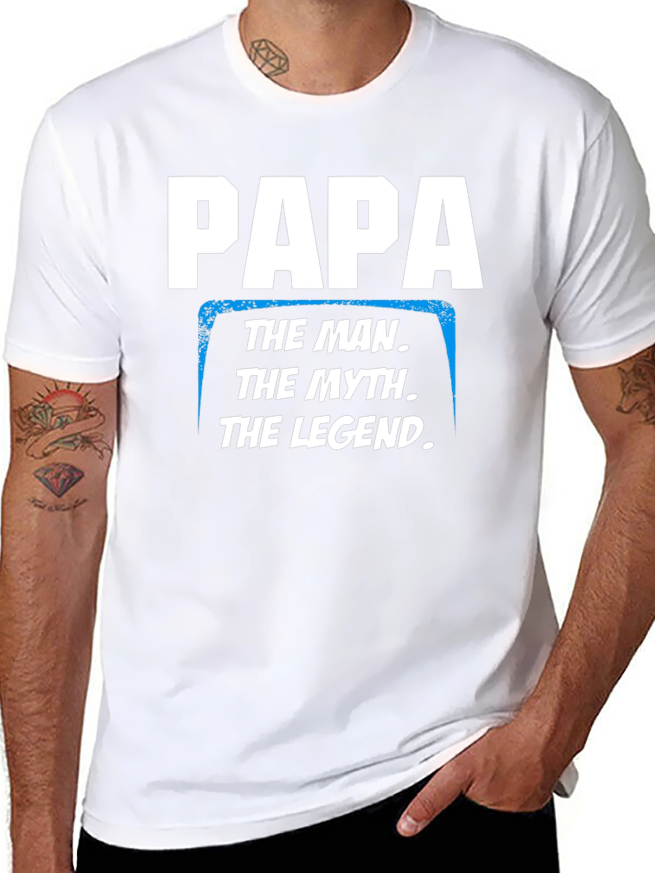 Papa The Man The Myth The Legend T-Shirt