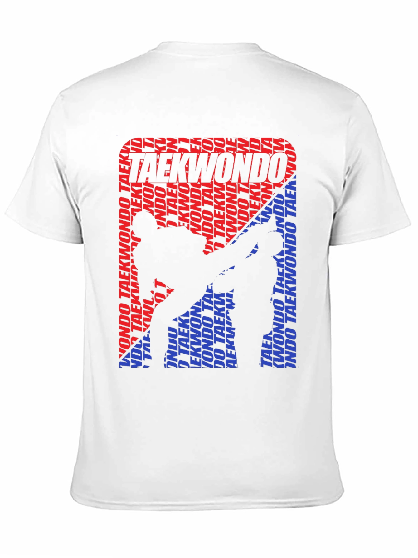 Taekwondo Silhouette Graphic T-Shirt