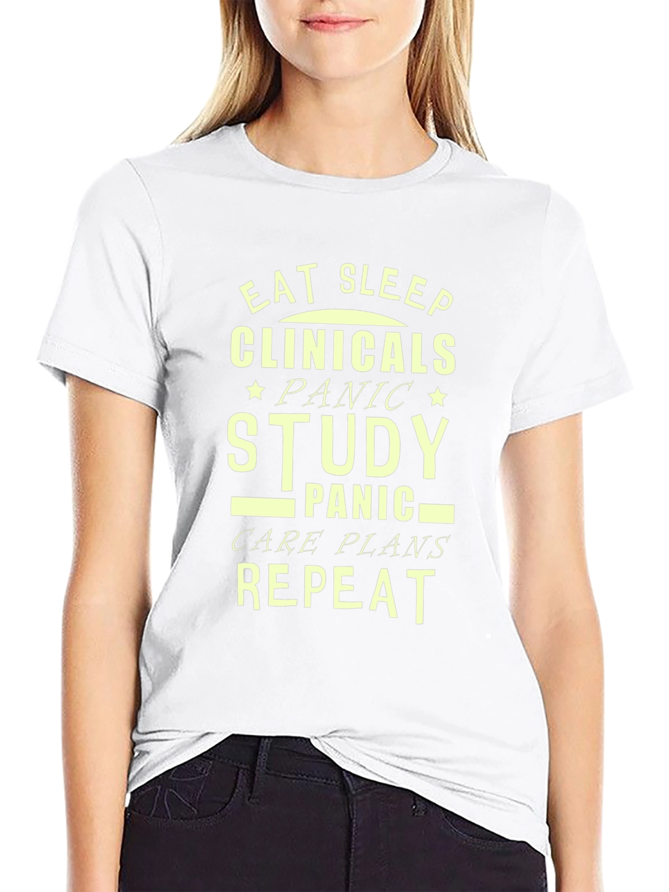 Eat Sleep Clinicals Study T-Shirt