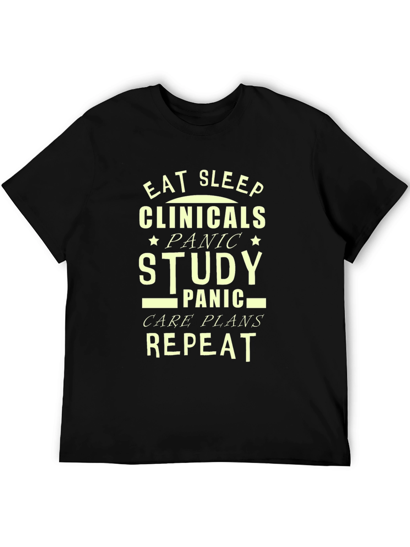 Eat Sleep Clinicals Study T-Shirt