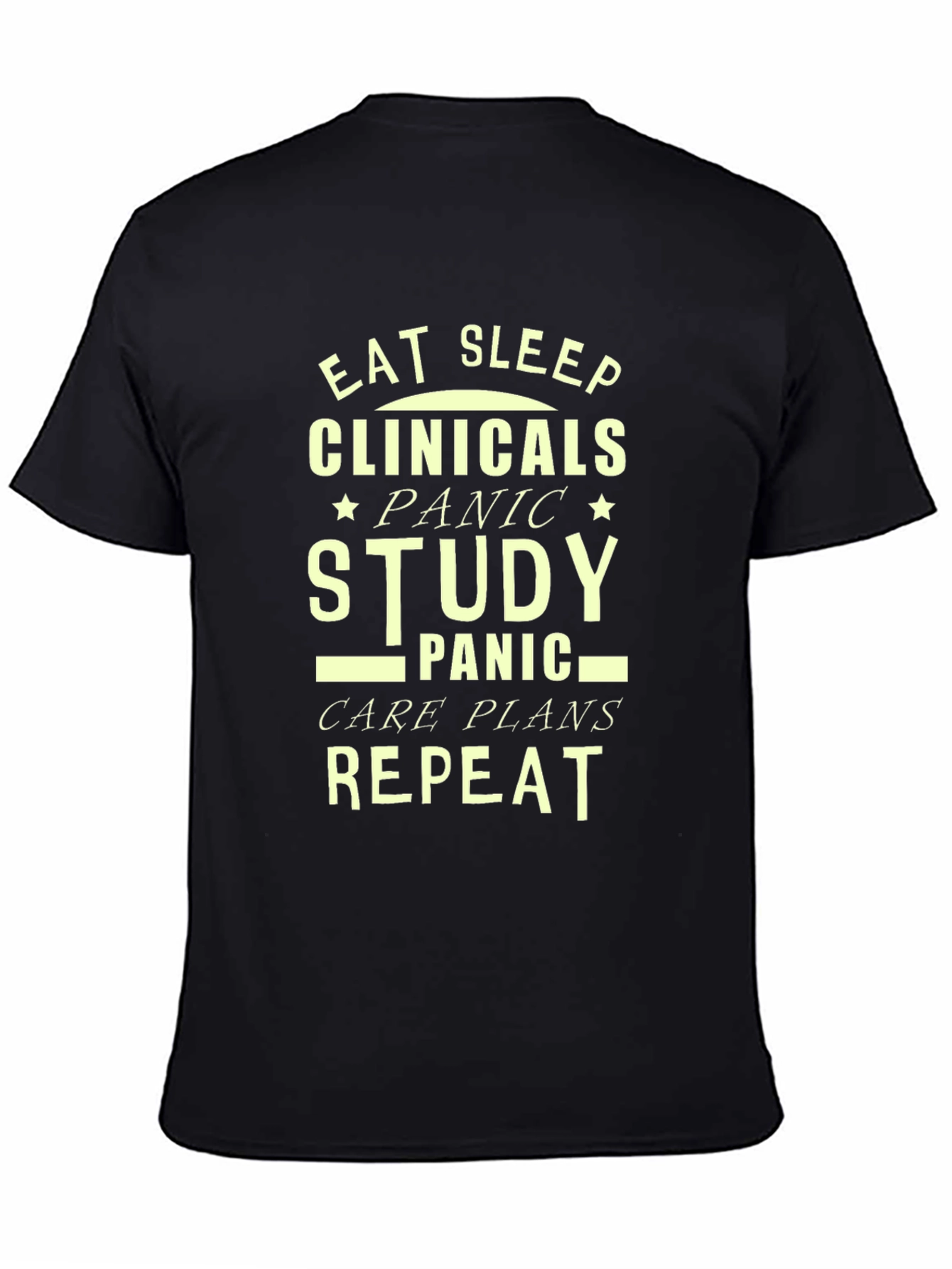 Eat Sleep Clinicals Study T-Shirt