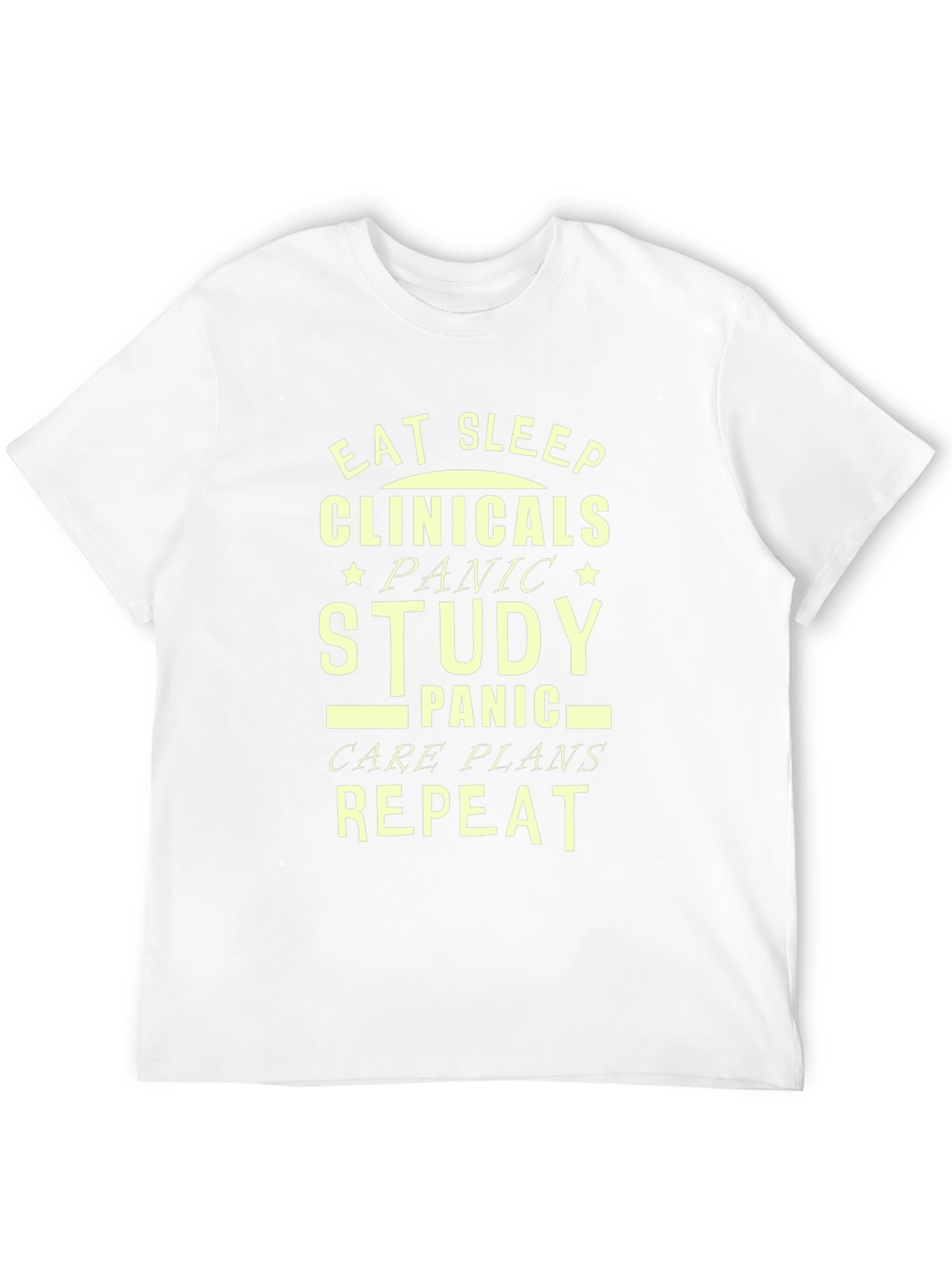 Eat Sleep Clinicals Study T-Shirt