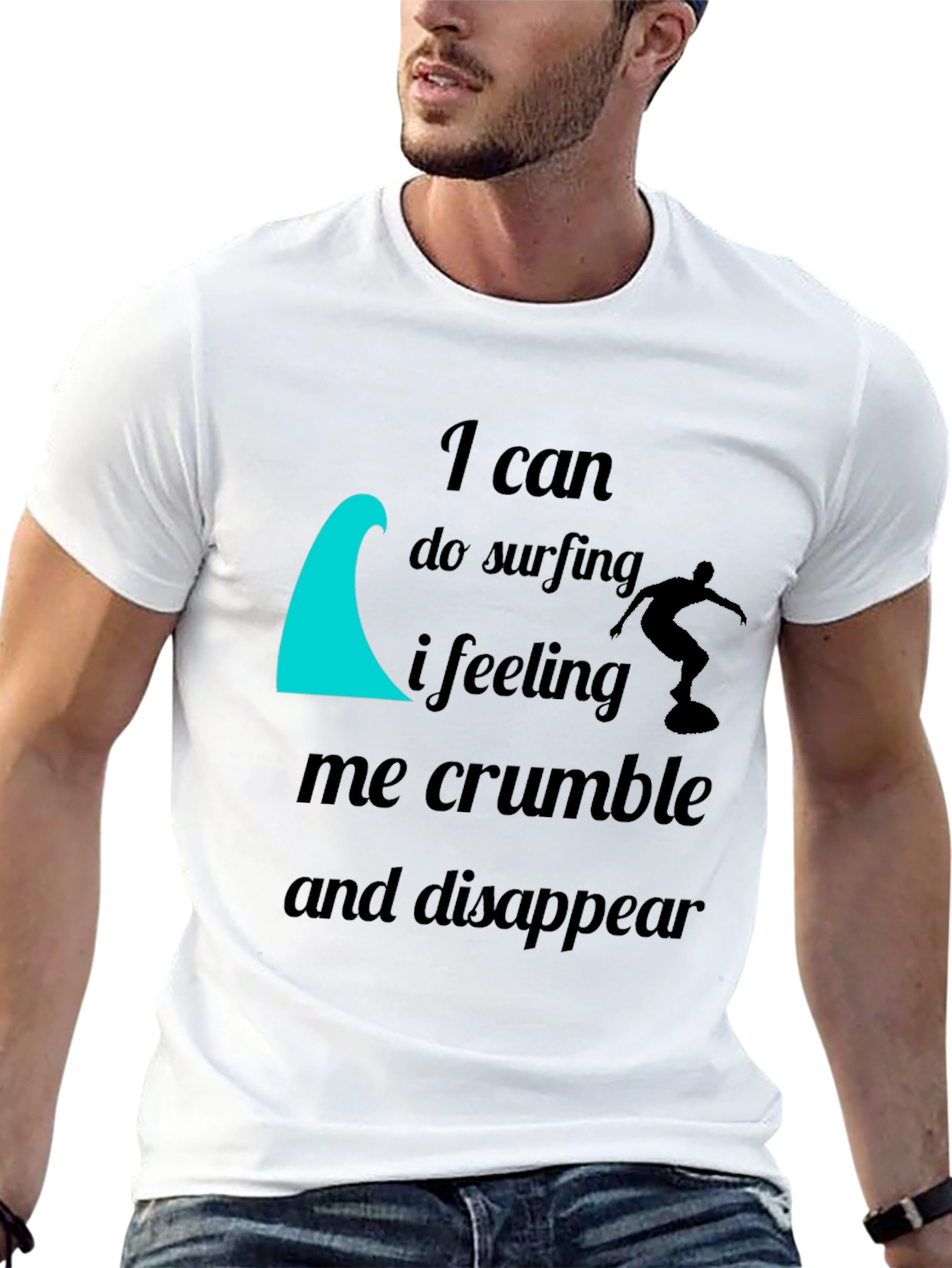 I Can Do Surfing Graphic T-Shirt