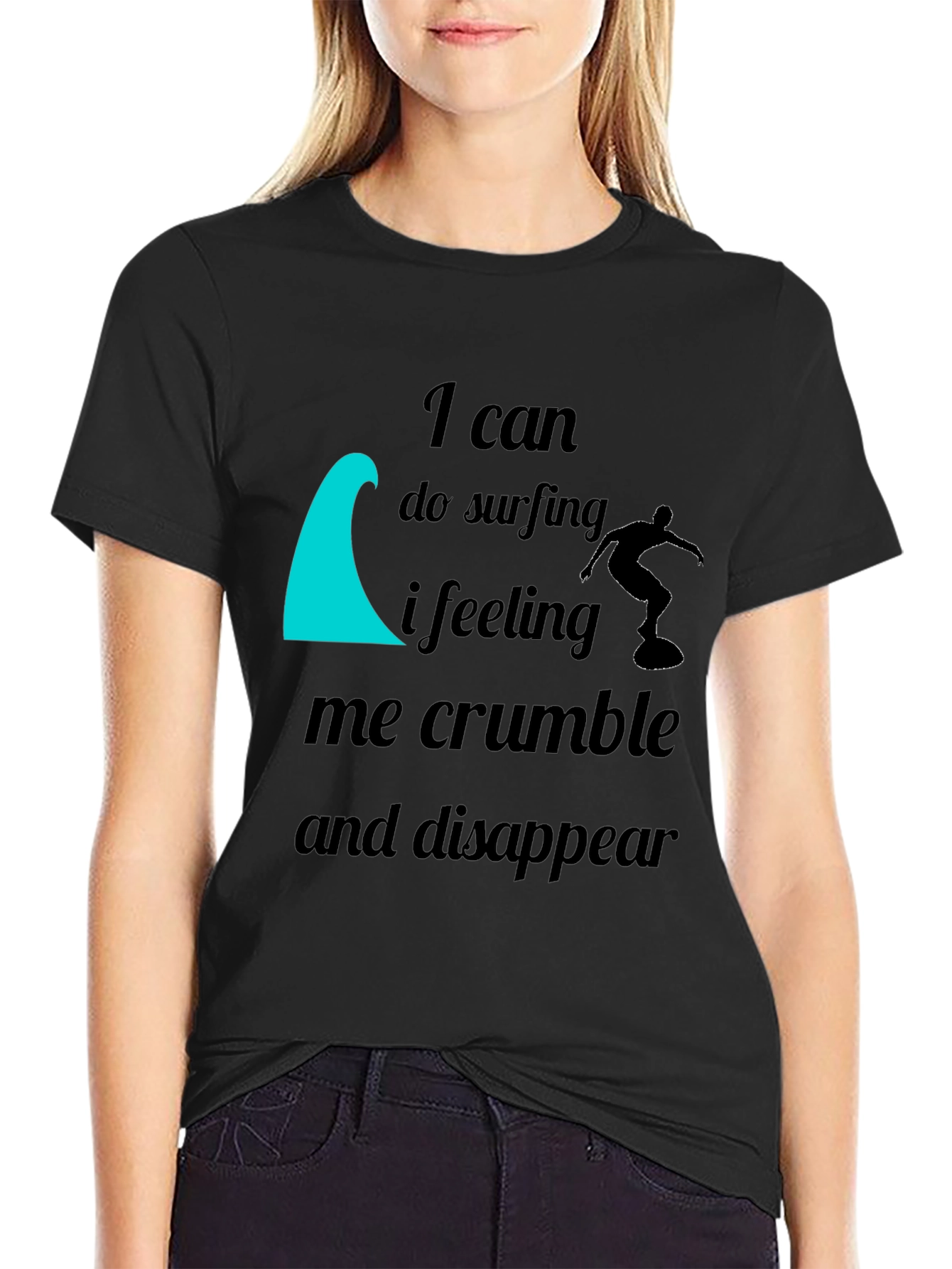 I Can Do Surfing Graphic T-Shirt