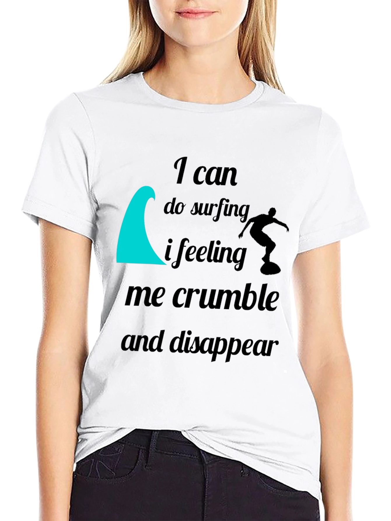 I Can Do Surfing Graphic T-Shirt