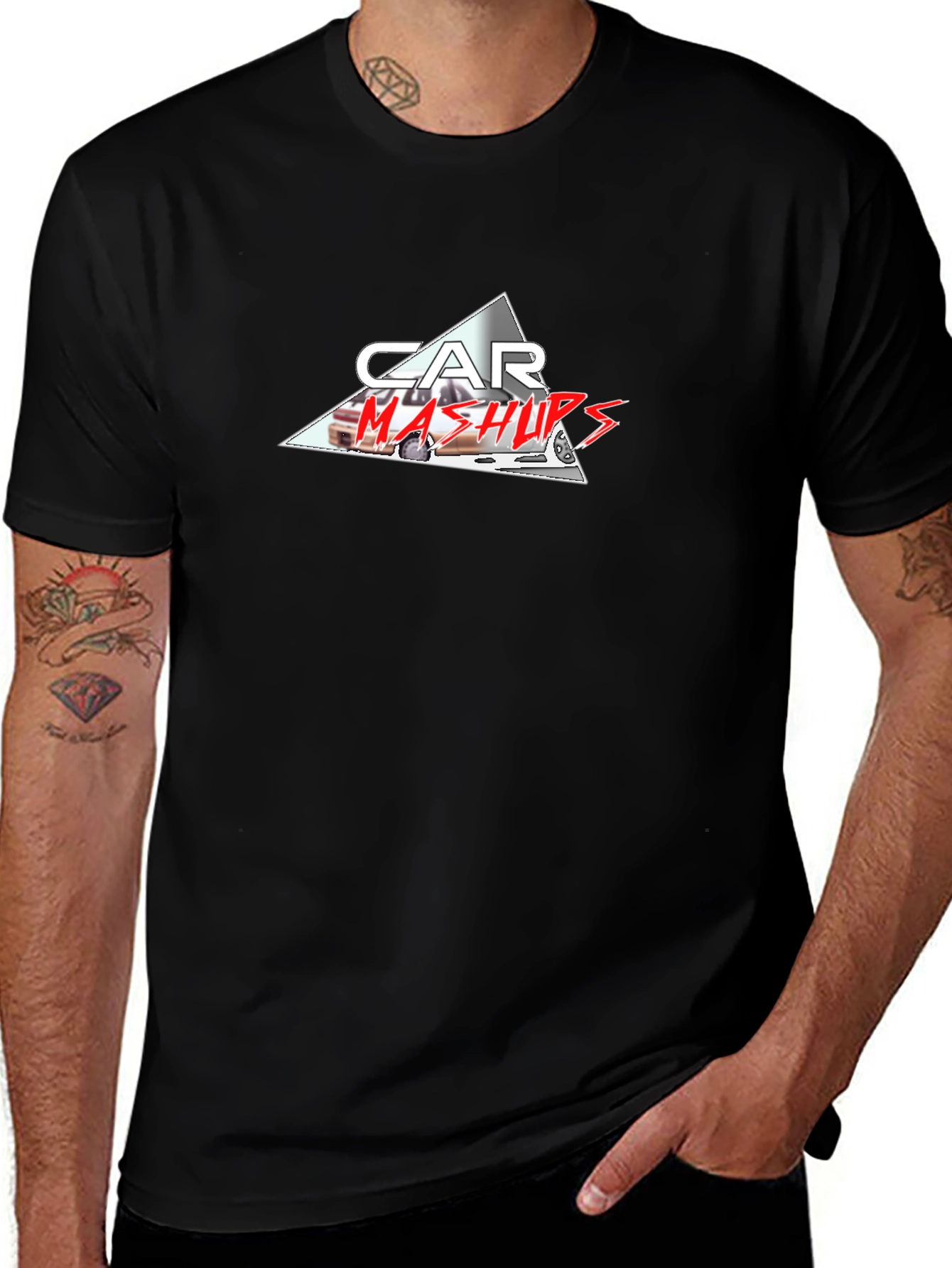 Car Mashups Graphic T-Shirt - Automotive Design