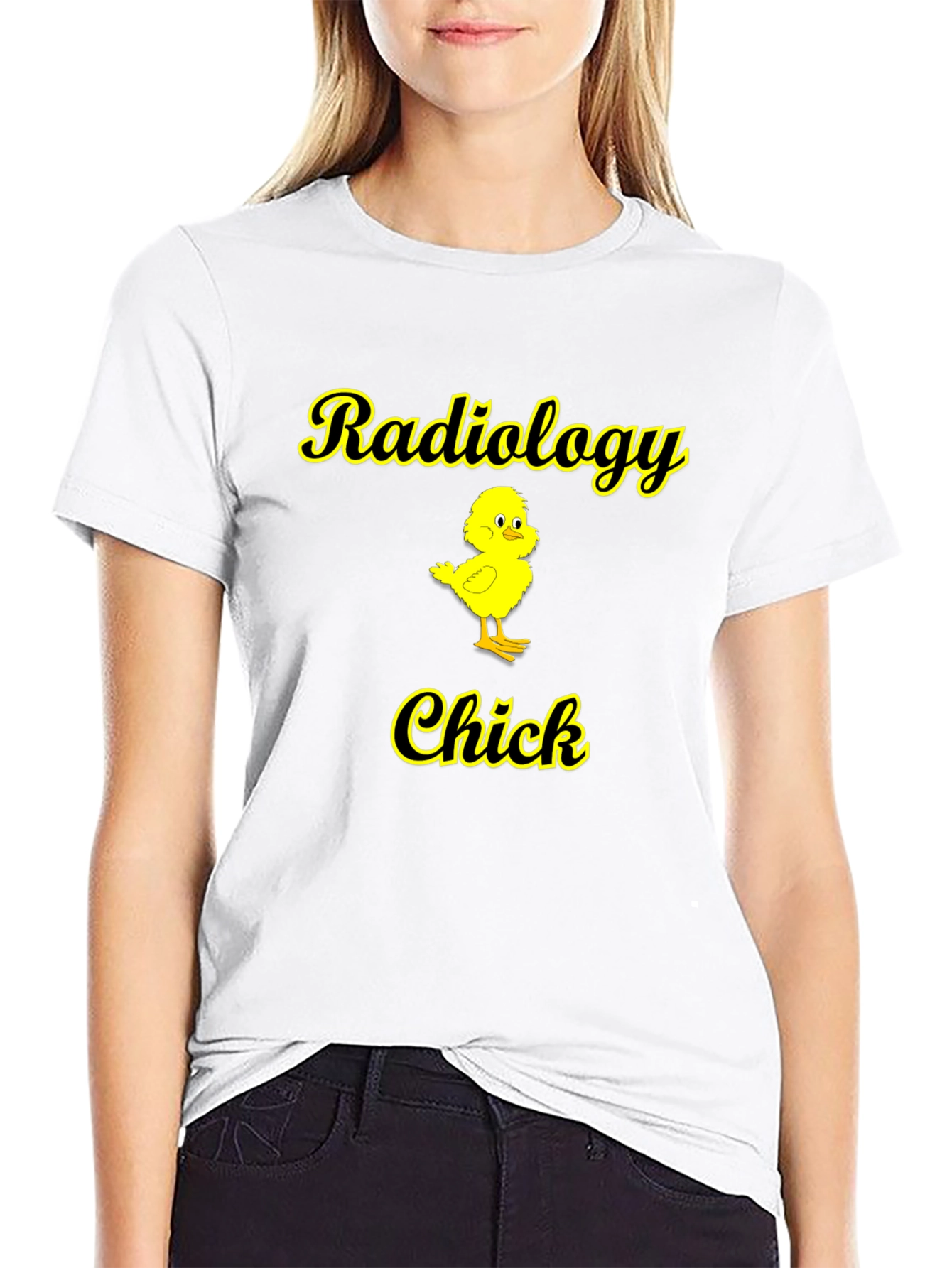 Radiology Chick T-Shirt - Cute & Funny Radiologist Tee