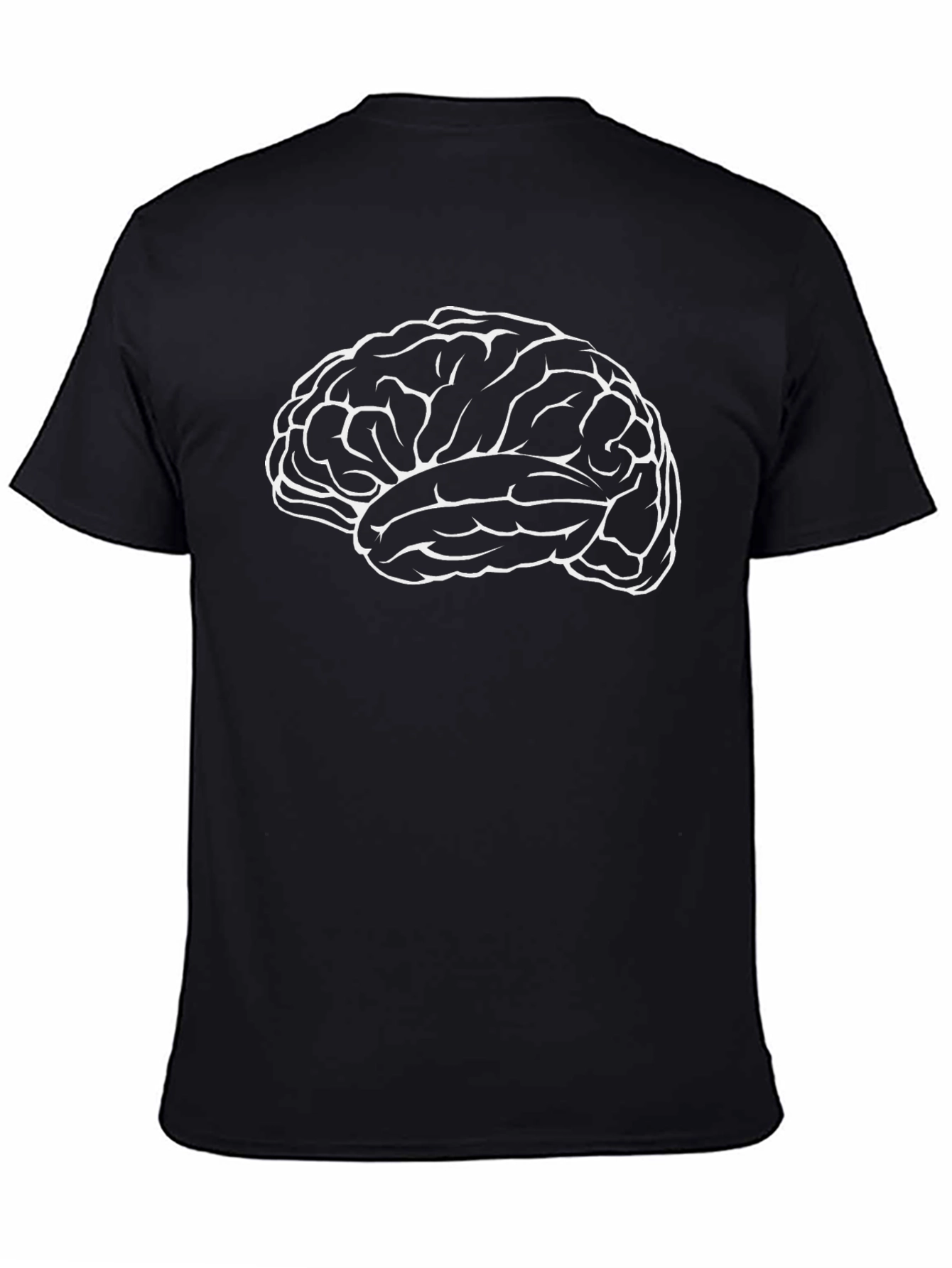 Brain Graphic Tee - Intellectual Style