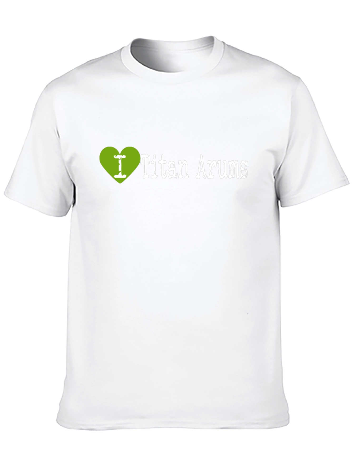 I Heart Titan Arums Black T-Shirt