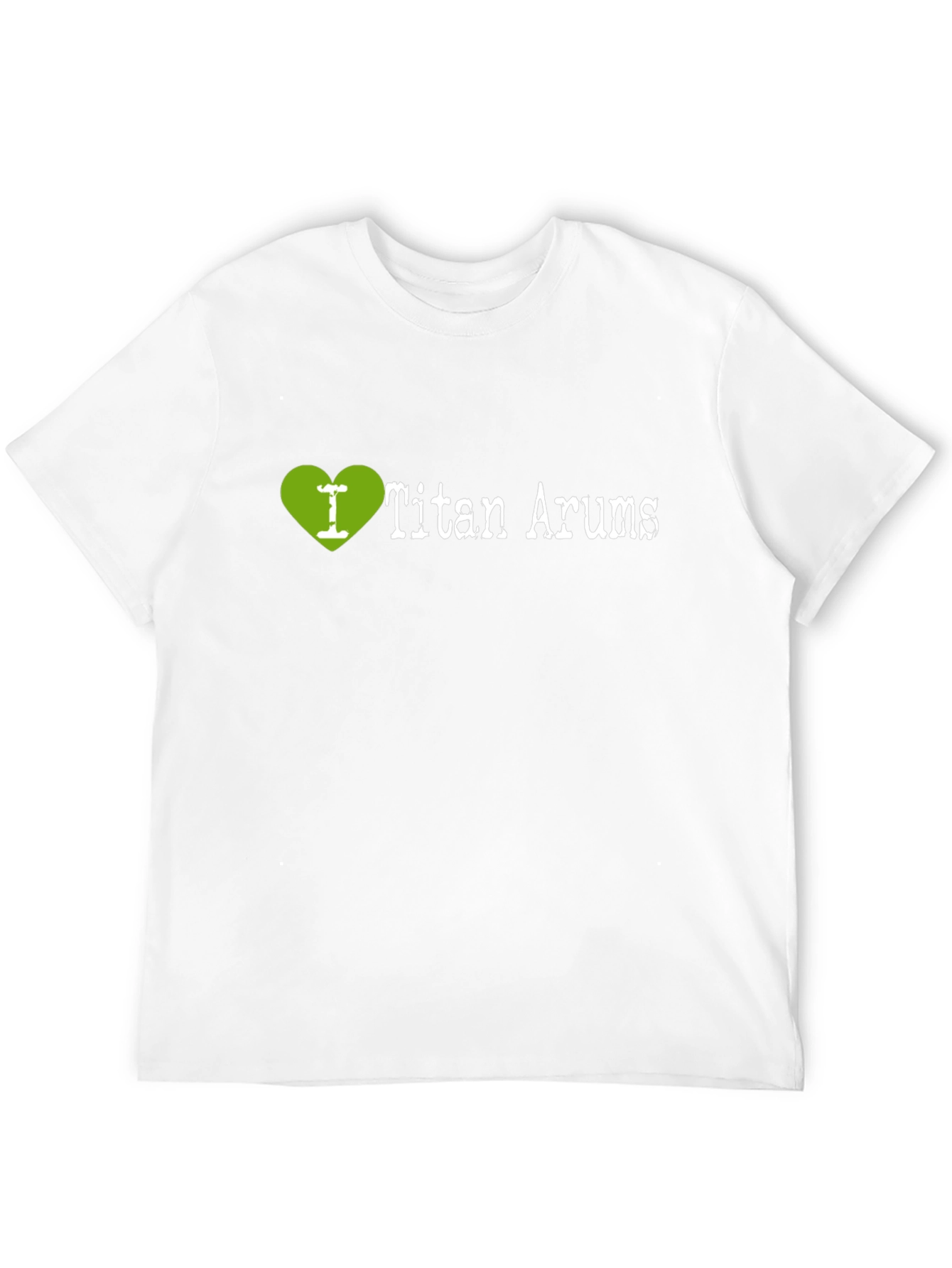 I Heart Titan Arums Black T-Shirt