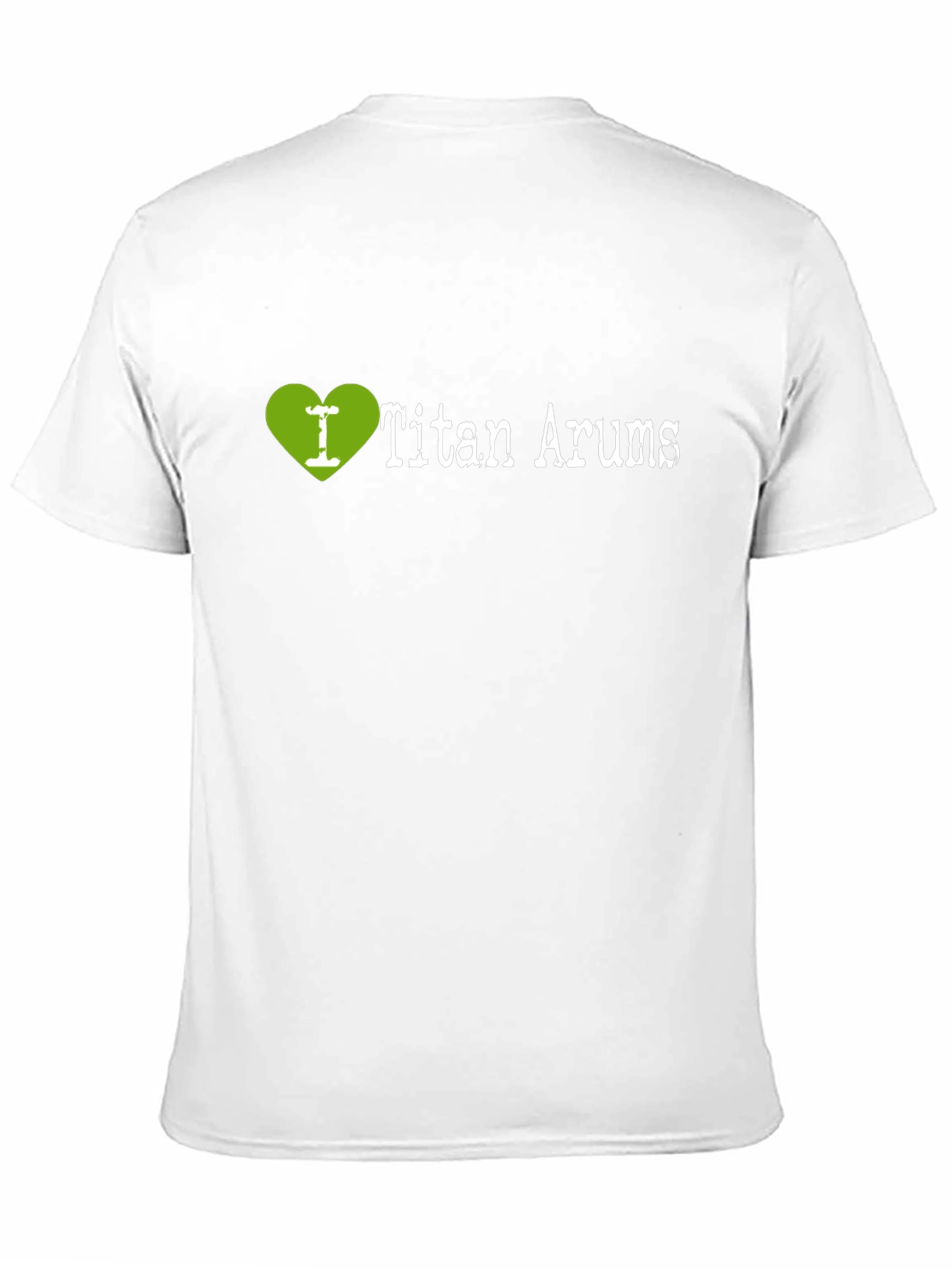 I Heart Titan Arums Black T-Shirt