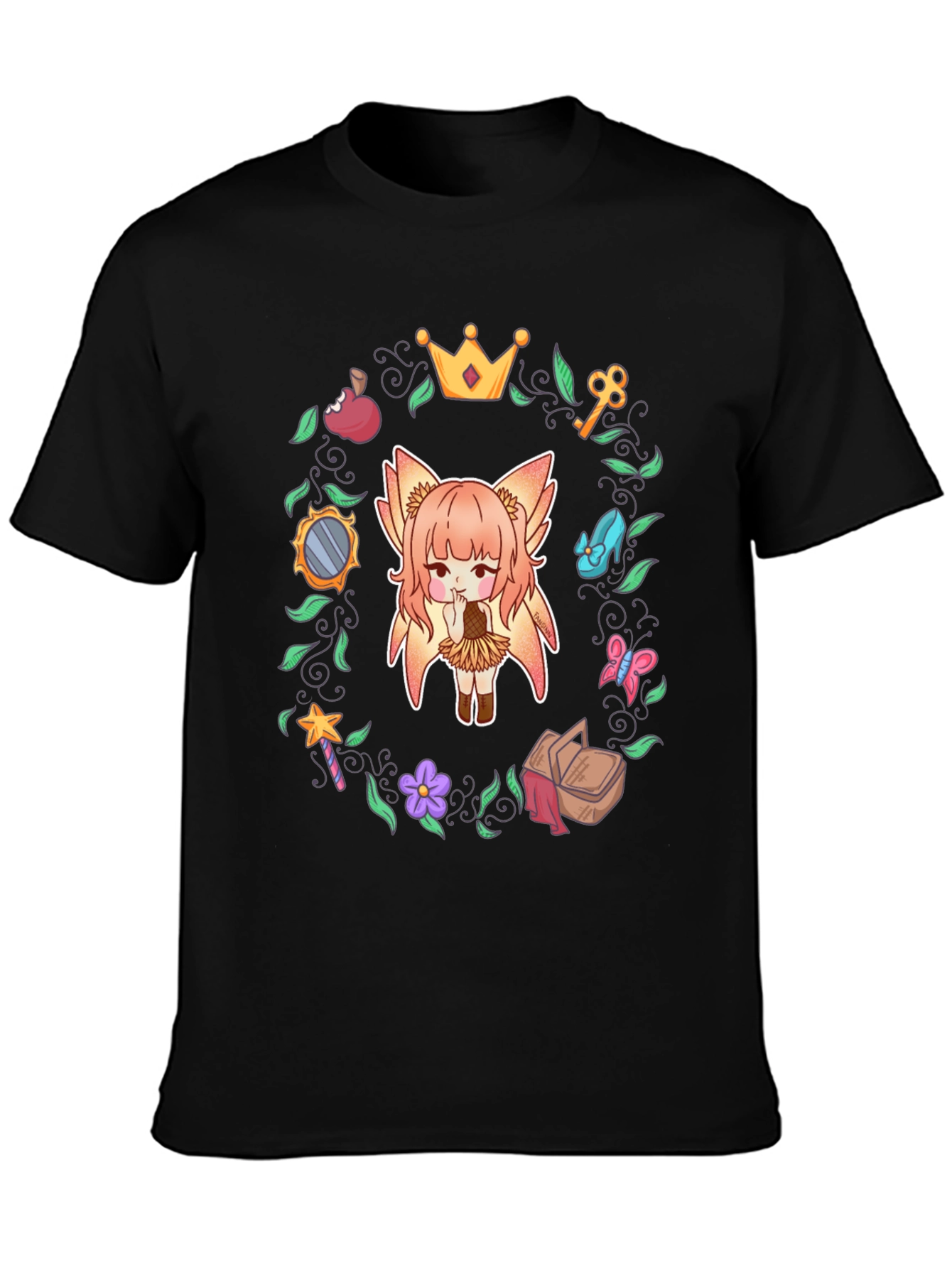 Anime Girl T-Shirt - Fairy Tale Theme