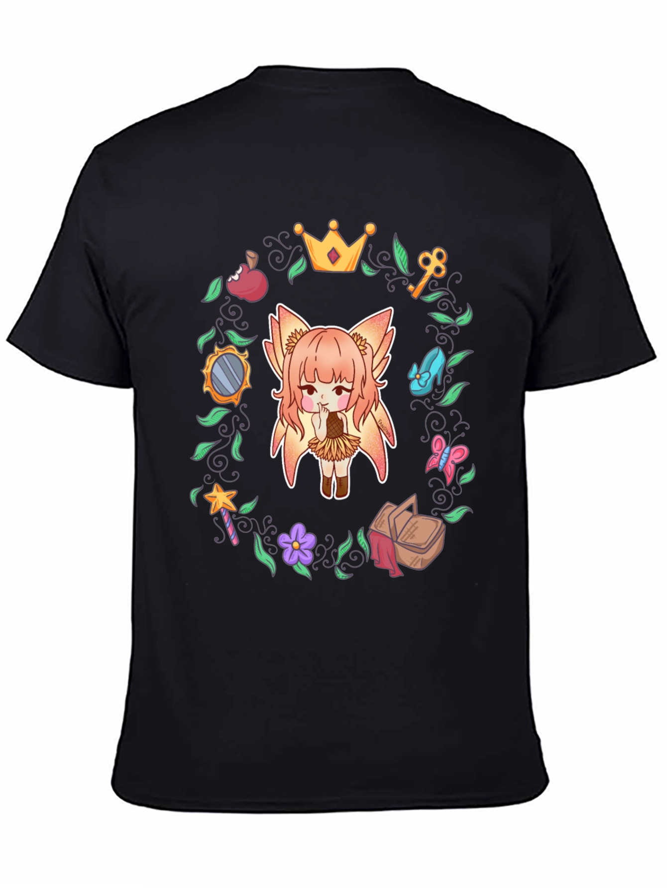 Anime Girl T-Shirt - Fairy Tale Theme