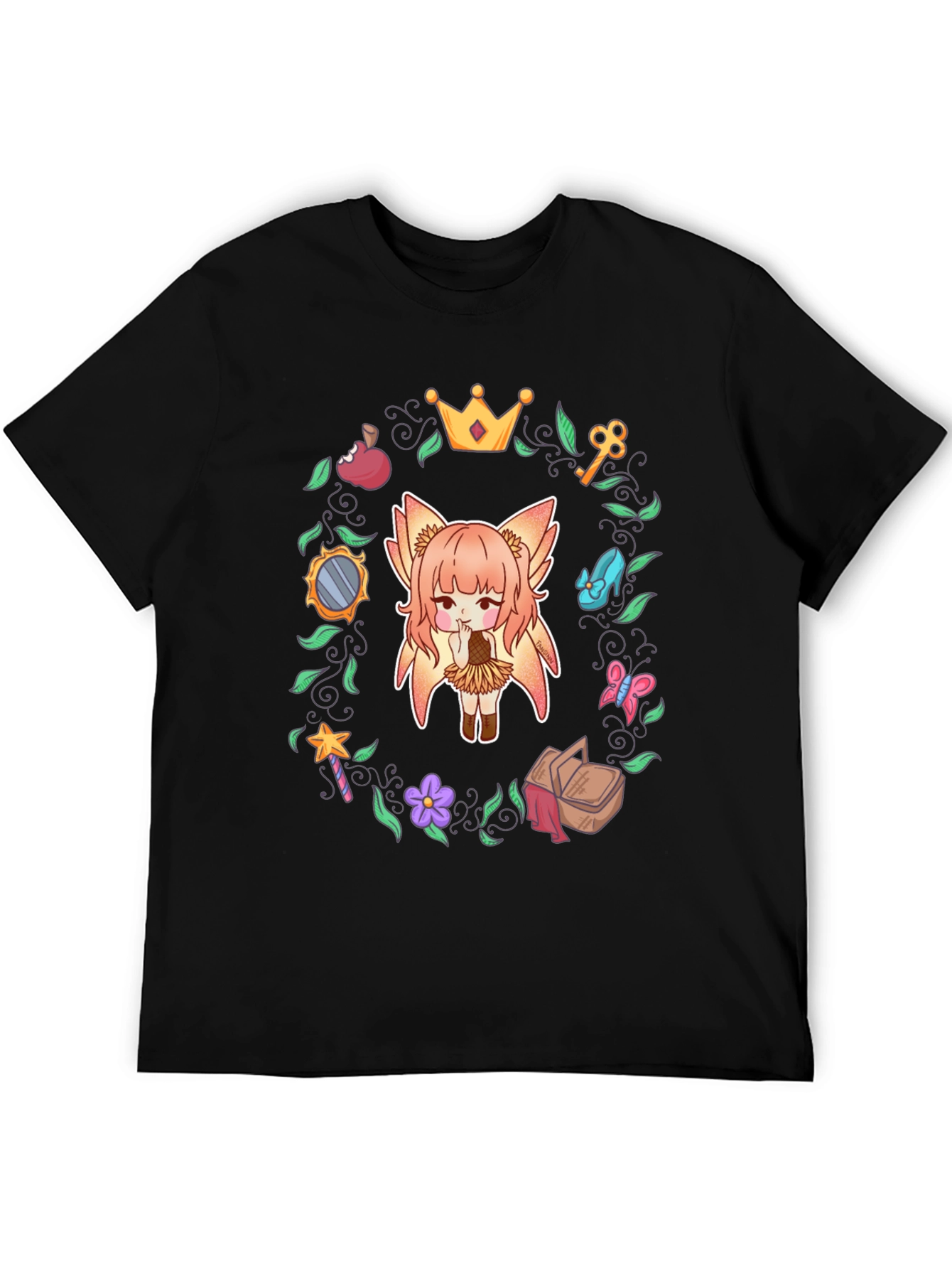 Anime Girl T-Shirt - Fairy Tale Theme